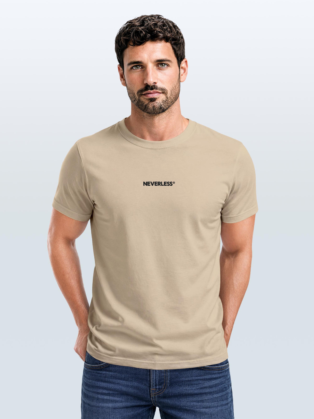 [AI generated] natur slim-fit