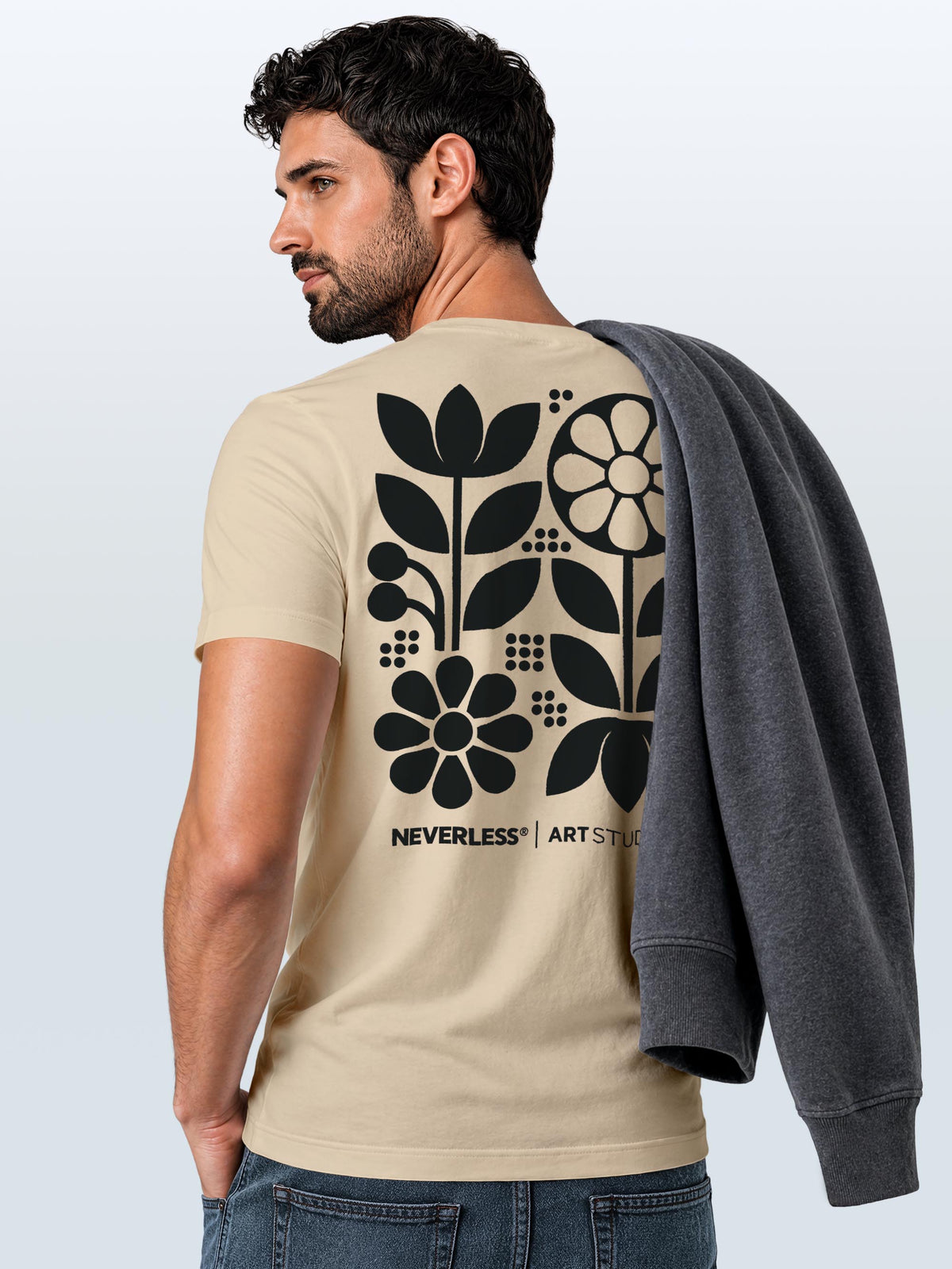 [AI generated] natur slim-fit
