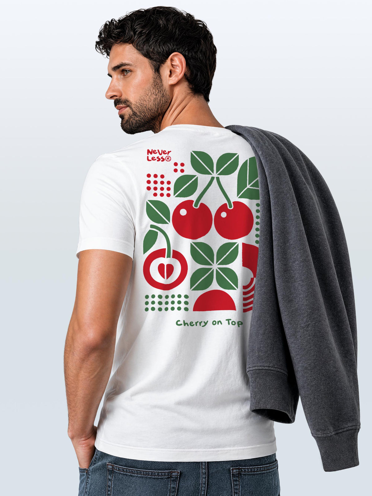 [AI generated] weiß slim fit