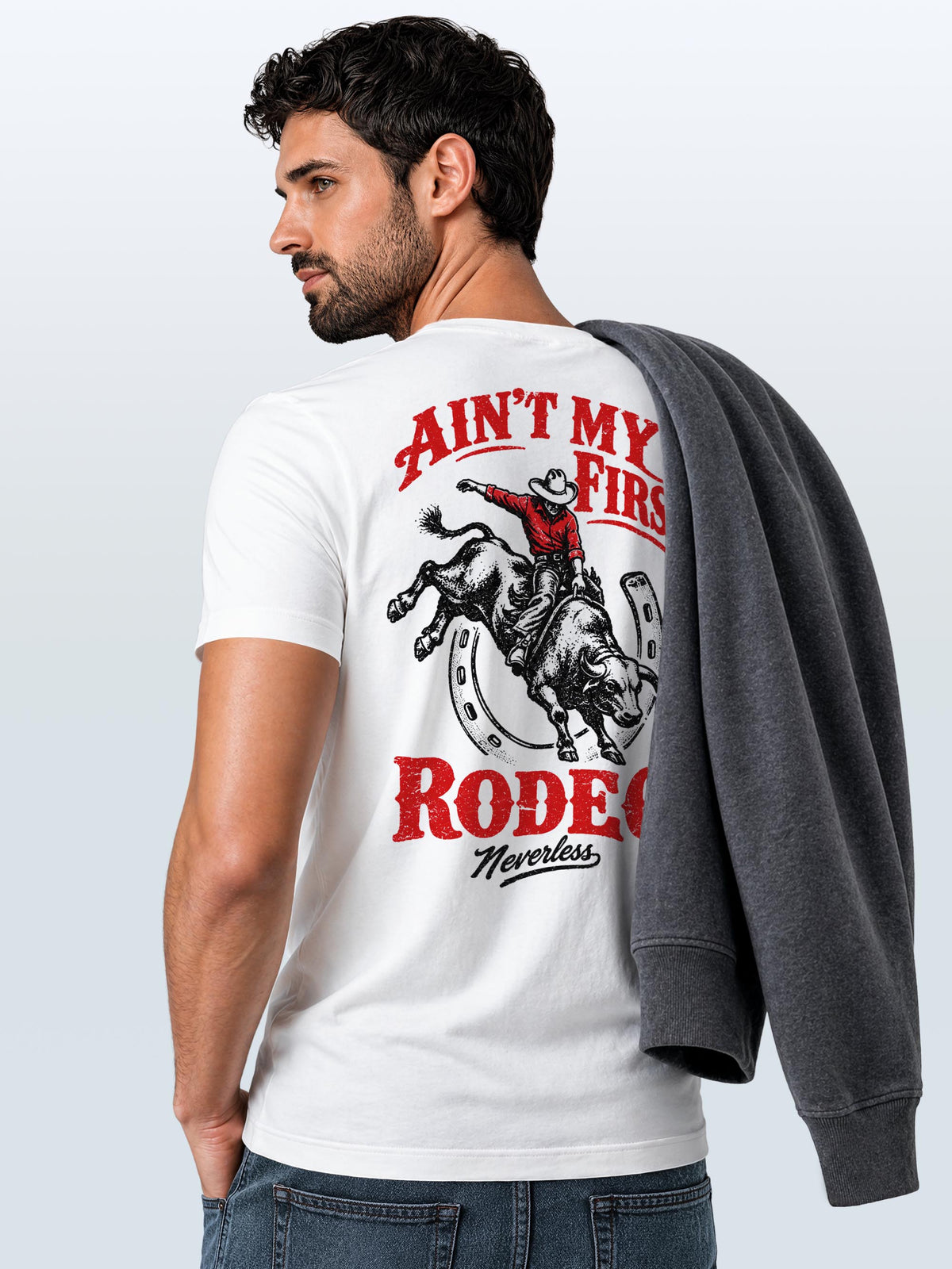 [AI generated] weiß slim fit