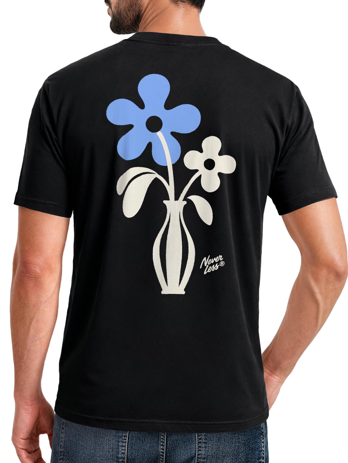 [AI generated] schwarz slim-fit