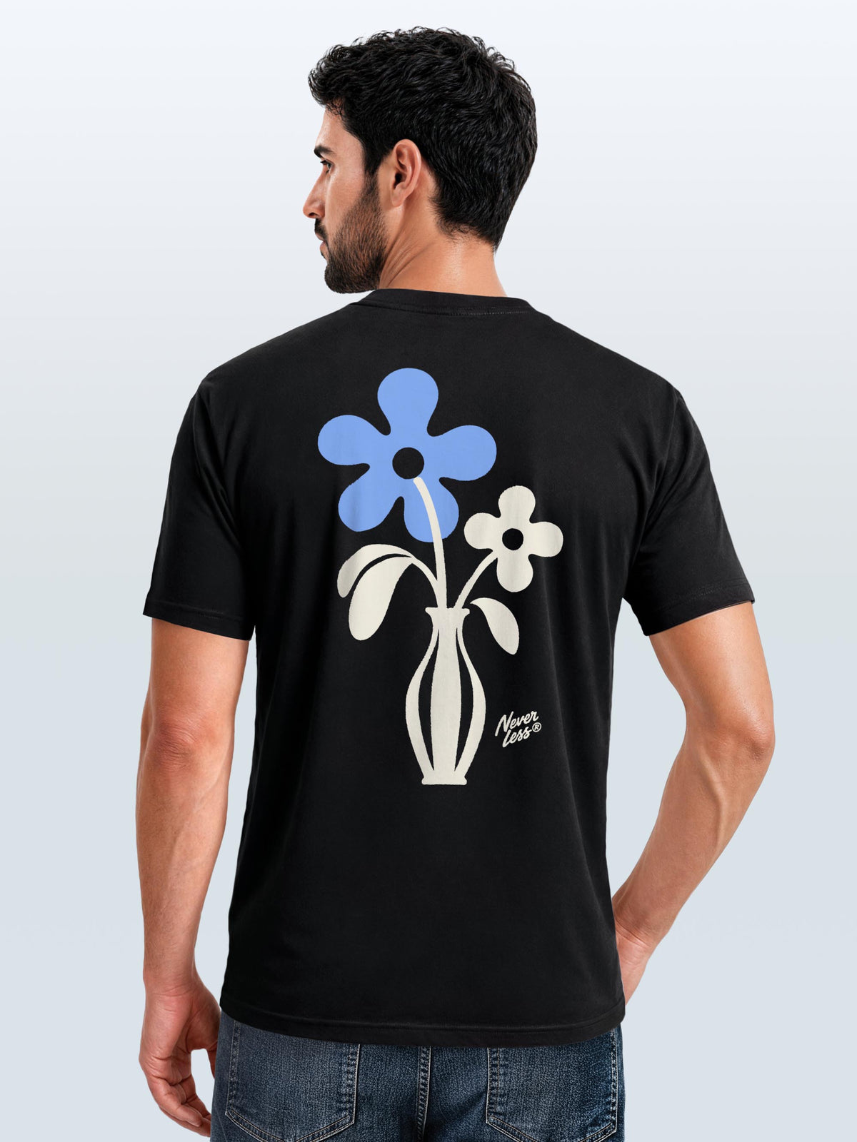 [AI generated] schwarz slim-fit