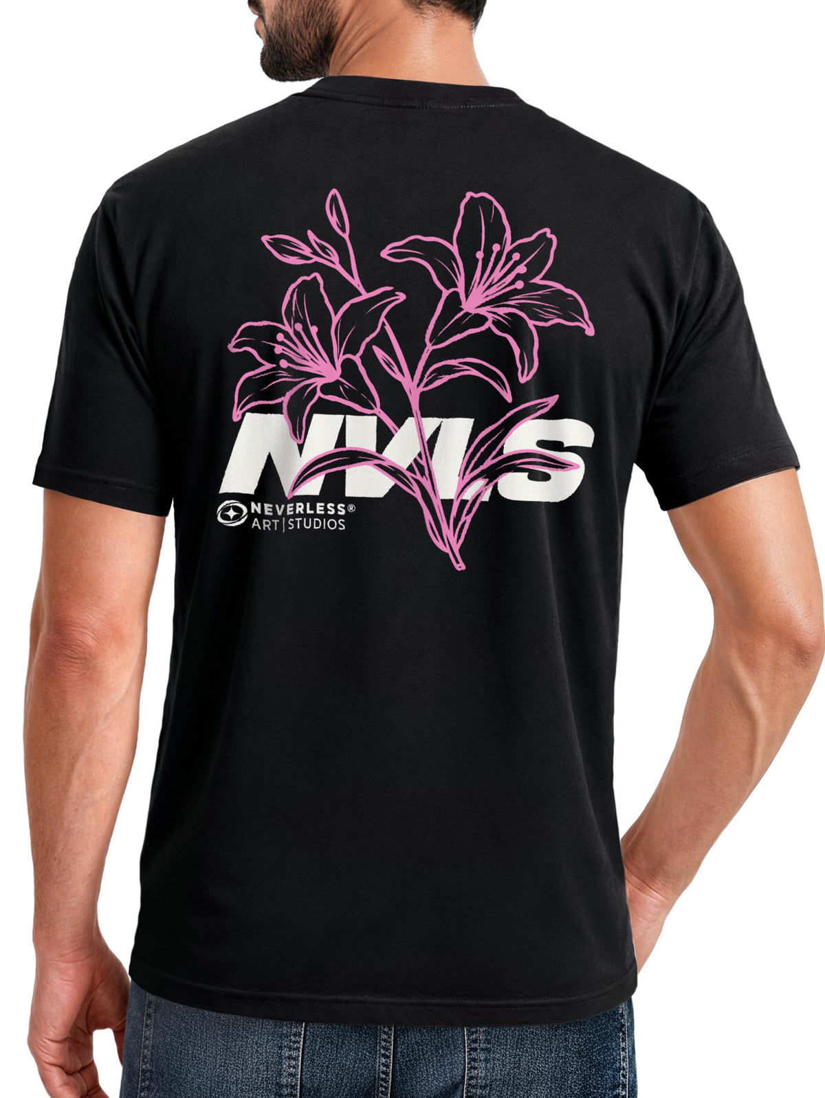[AI generated] schwarz slim-fit