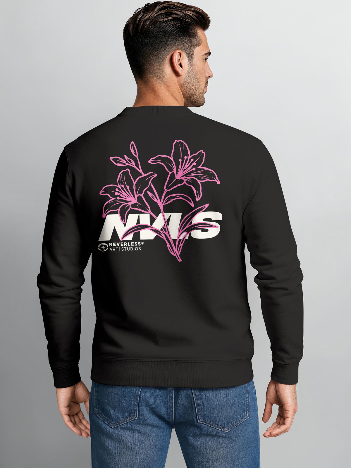[AI generated] schwarz slim-fit