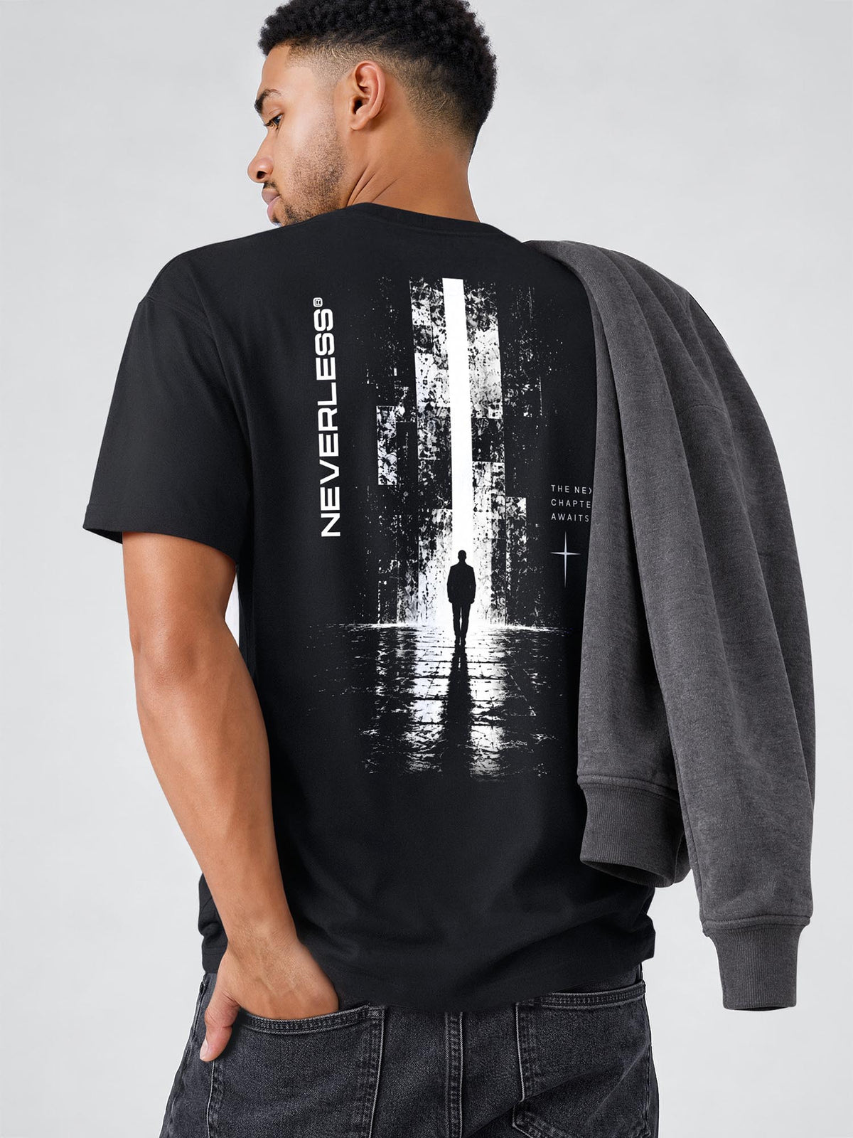 [AI generated] schwarz relaxed-fit