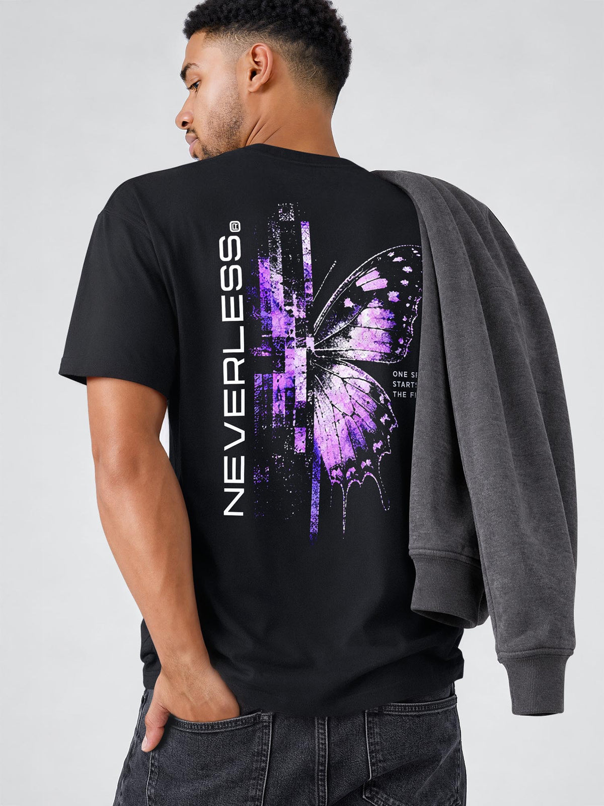 [AI generated] schwarz relaxed-fit