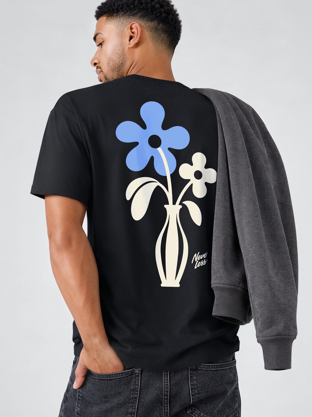 [AI generated] schwarz relaxed-fit