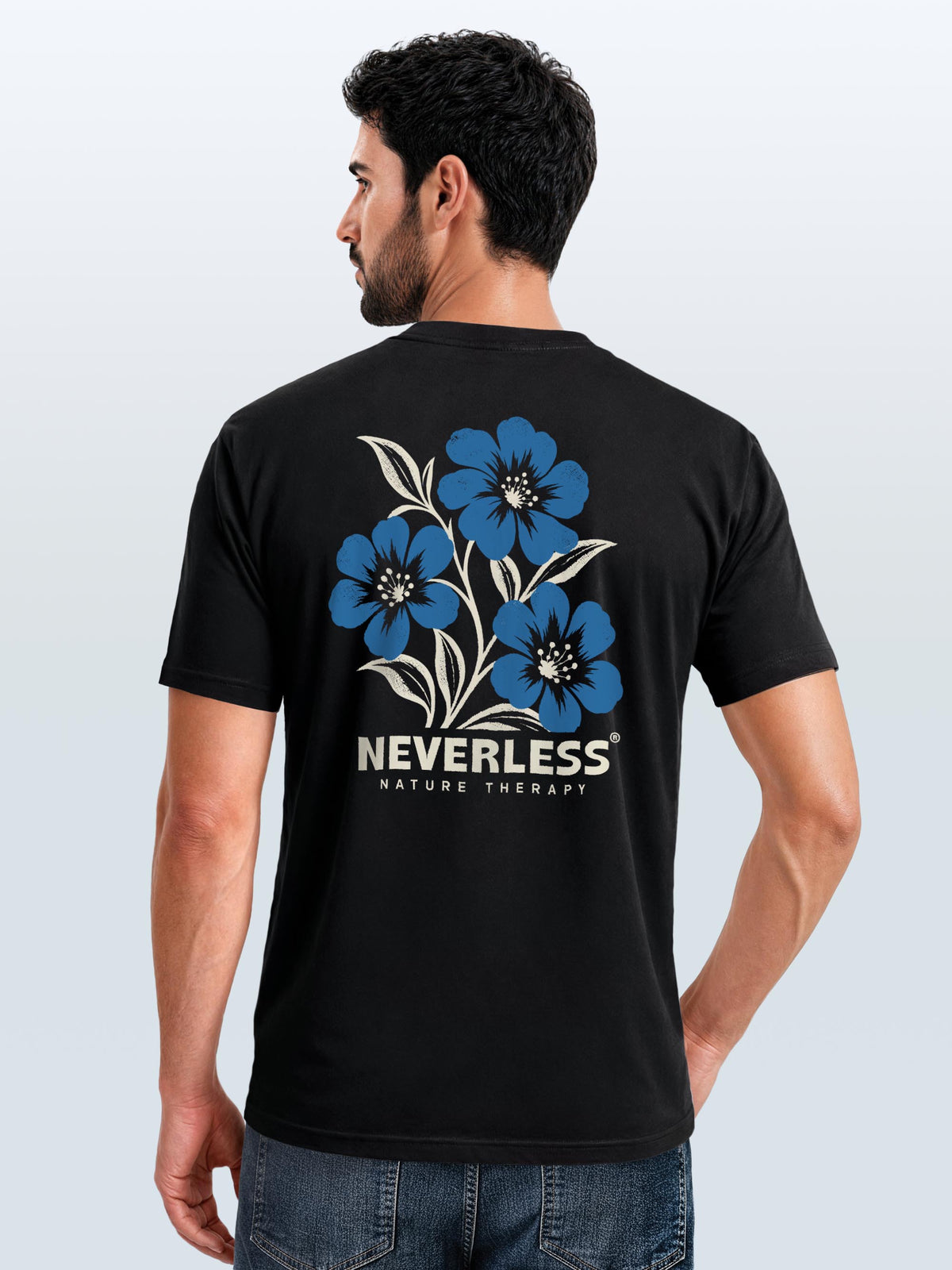 [AI generated] schwarz slim-fit