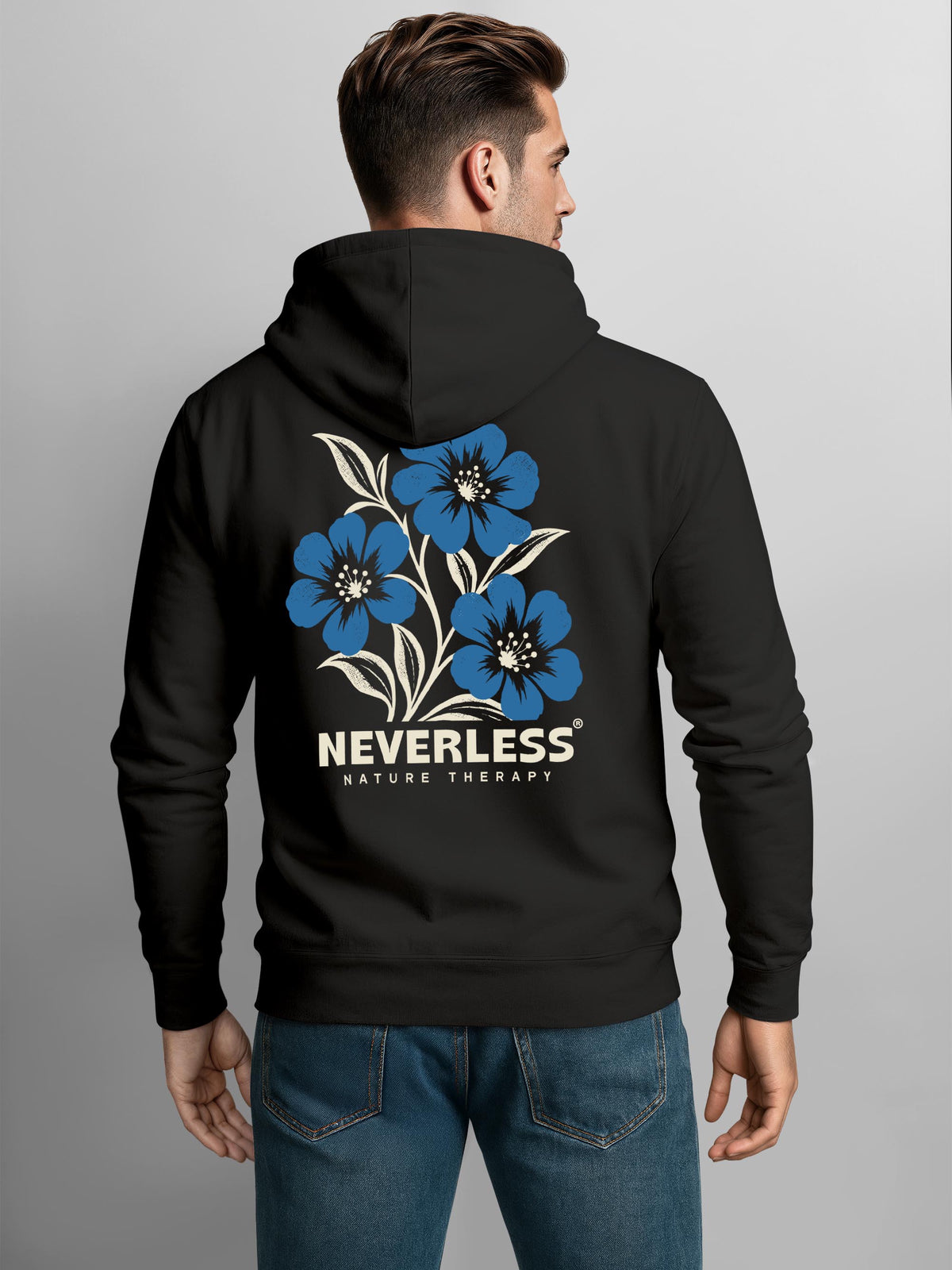 [AI generated] schwarz slim-fit