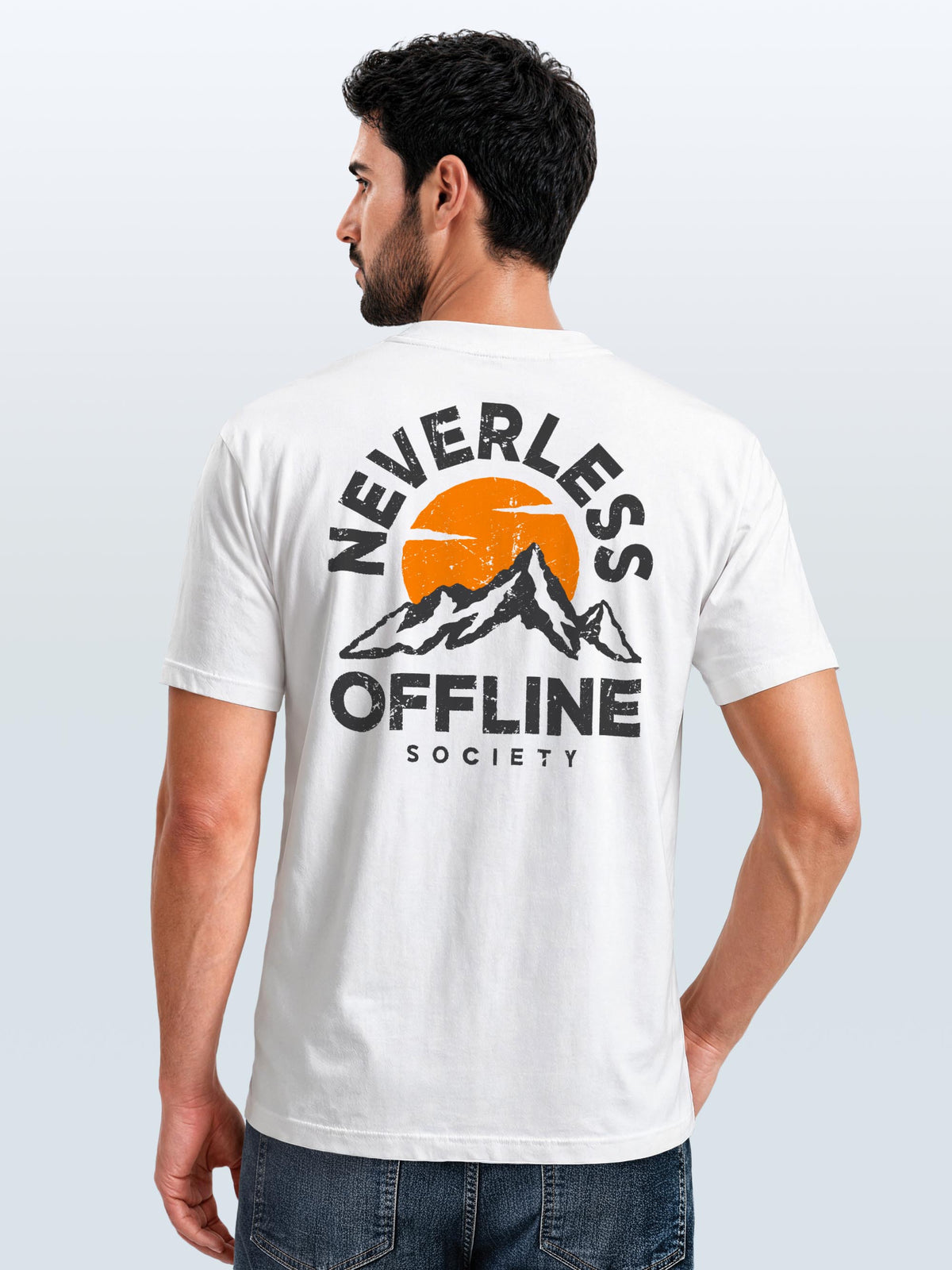 [AI generated] weiß slim-fit