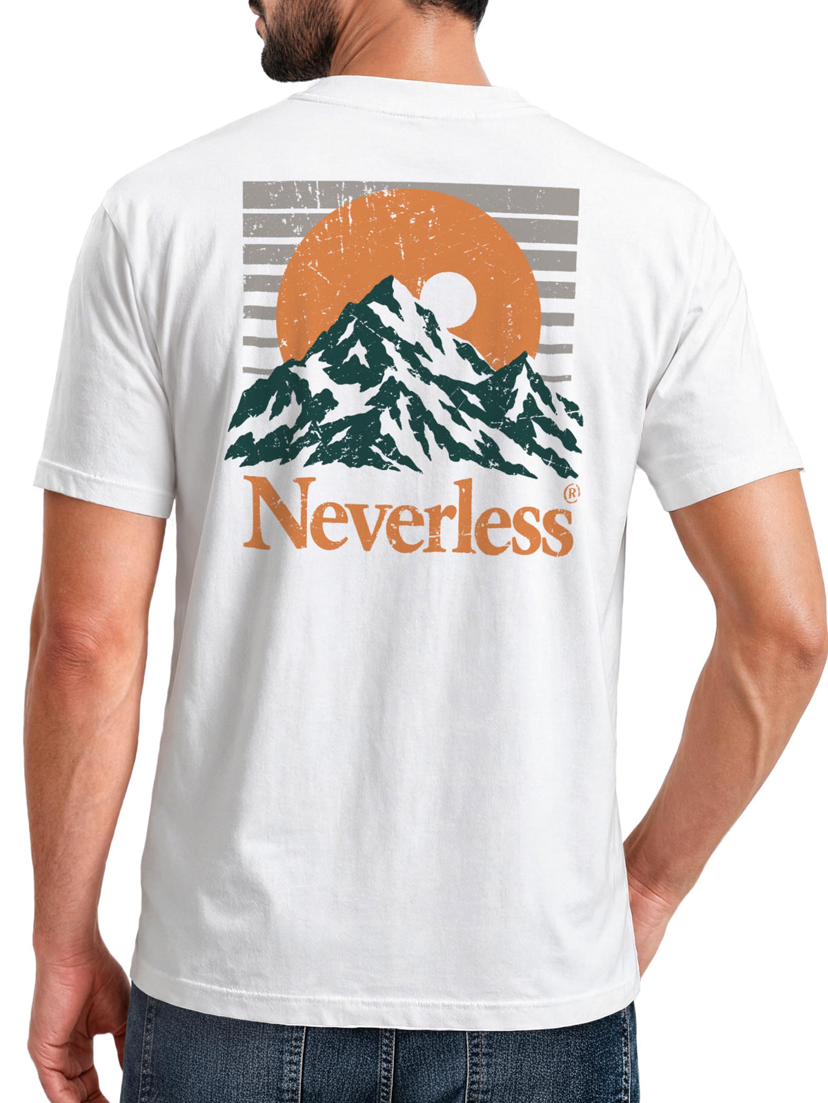 [AI generated] weiß slim-fit