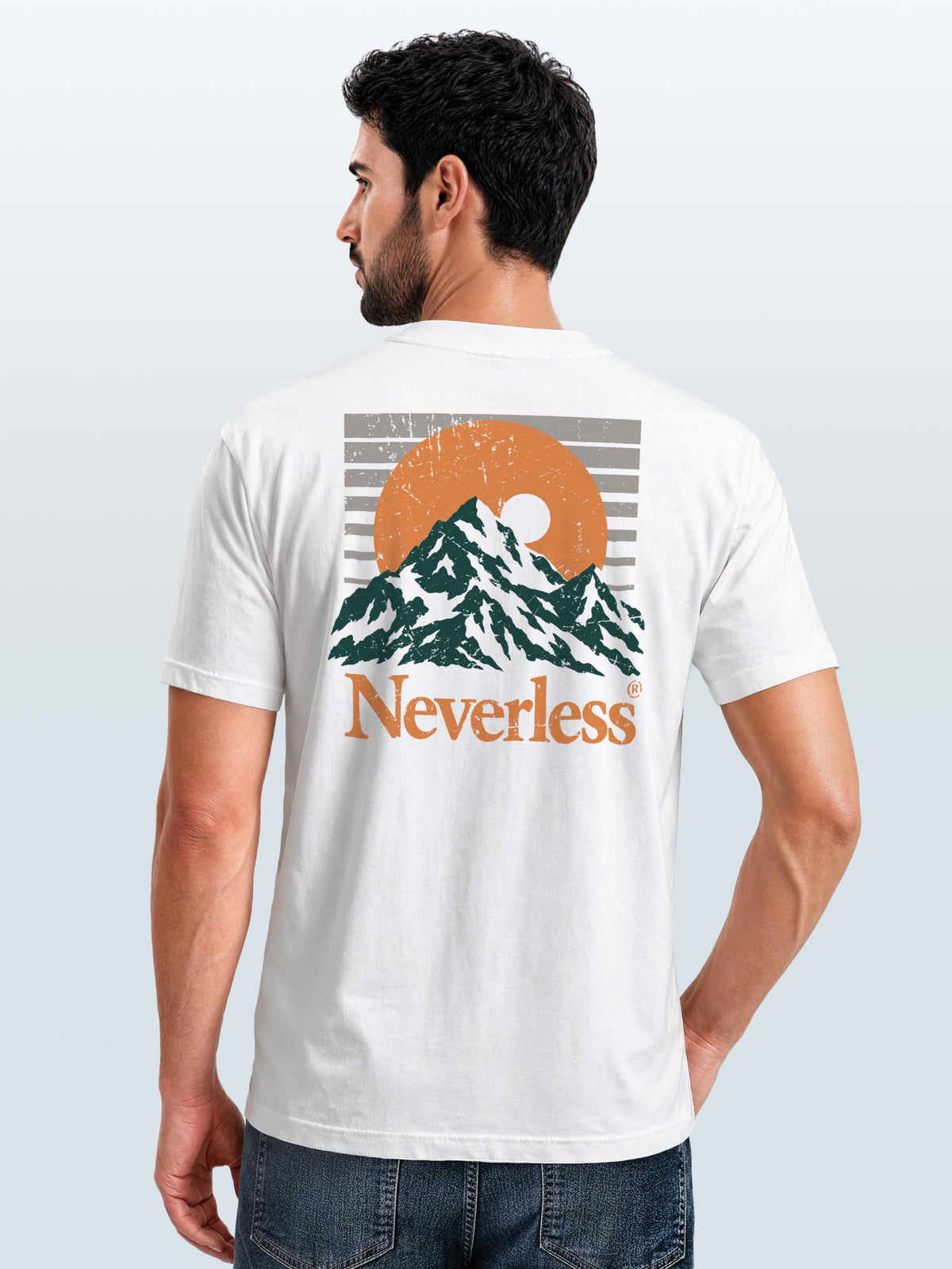 [AI generated] weiß slim-fit