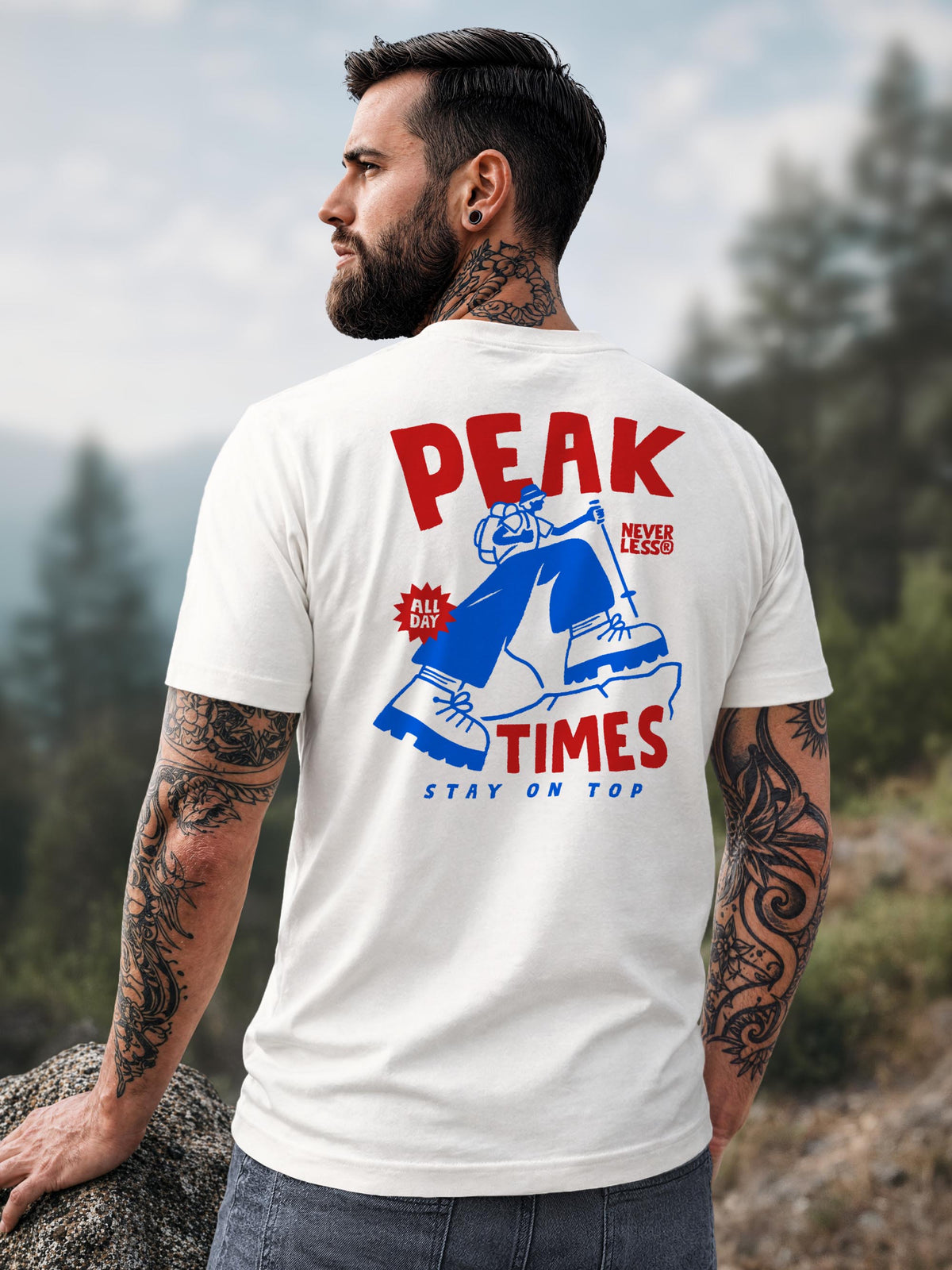 [AI generated] weiß slim-fit