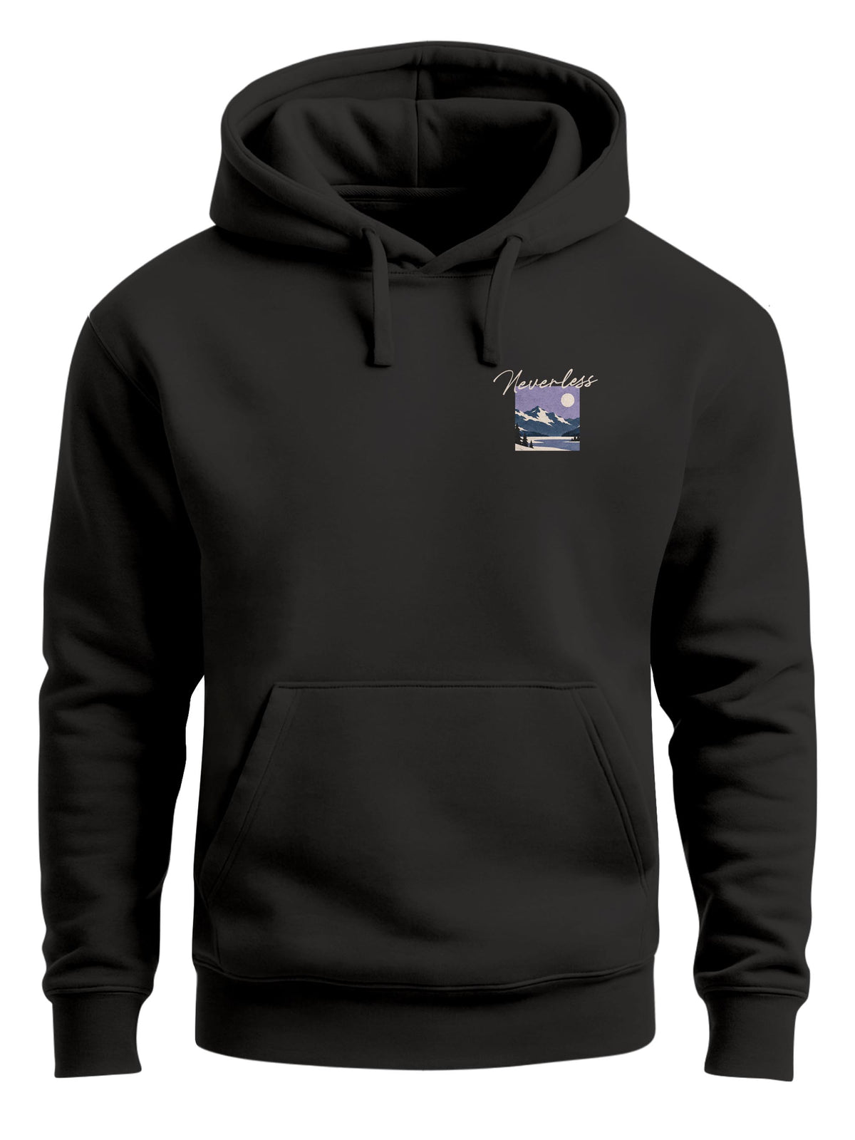 [AI generated] schwarz slim-fit