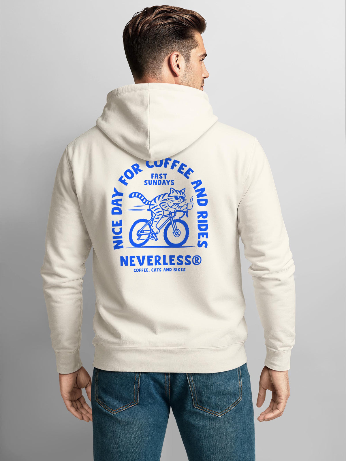 [AI generated] urban grey slim-fit