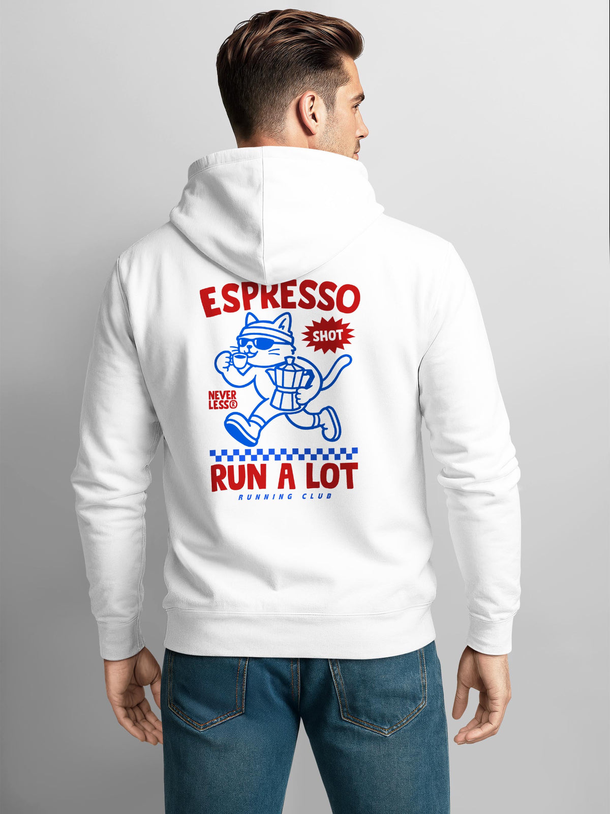 [AI generated] weiß slim-fit