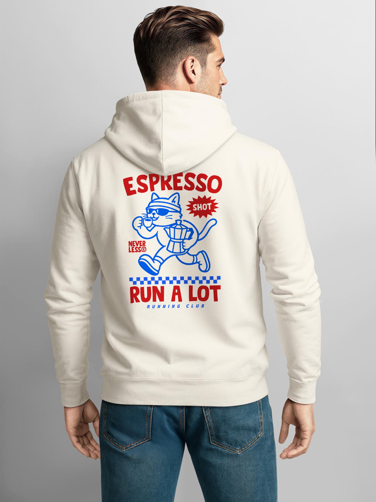 [AI generated] urban grey slim-fit