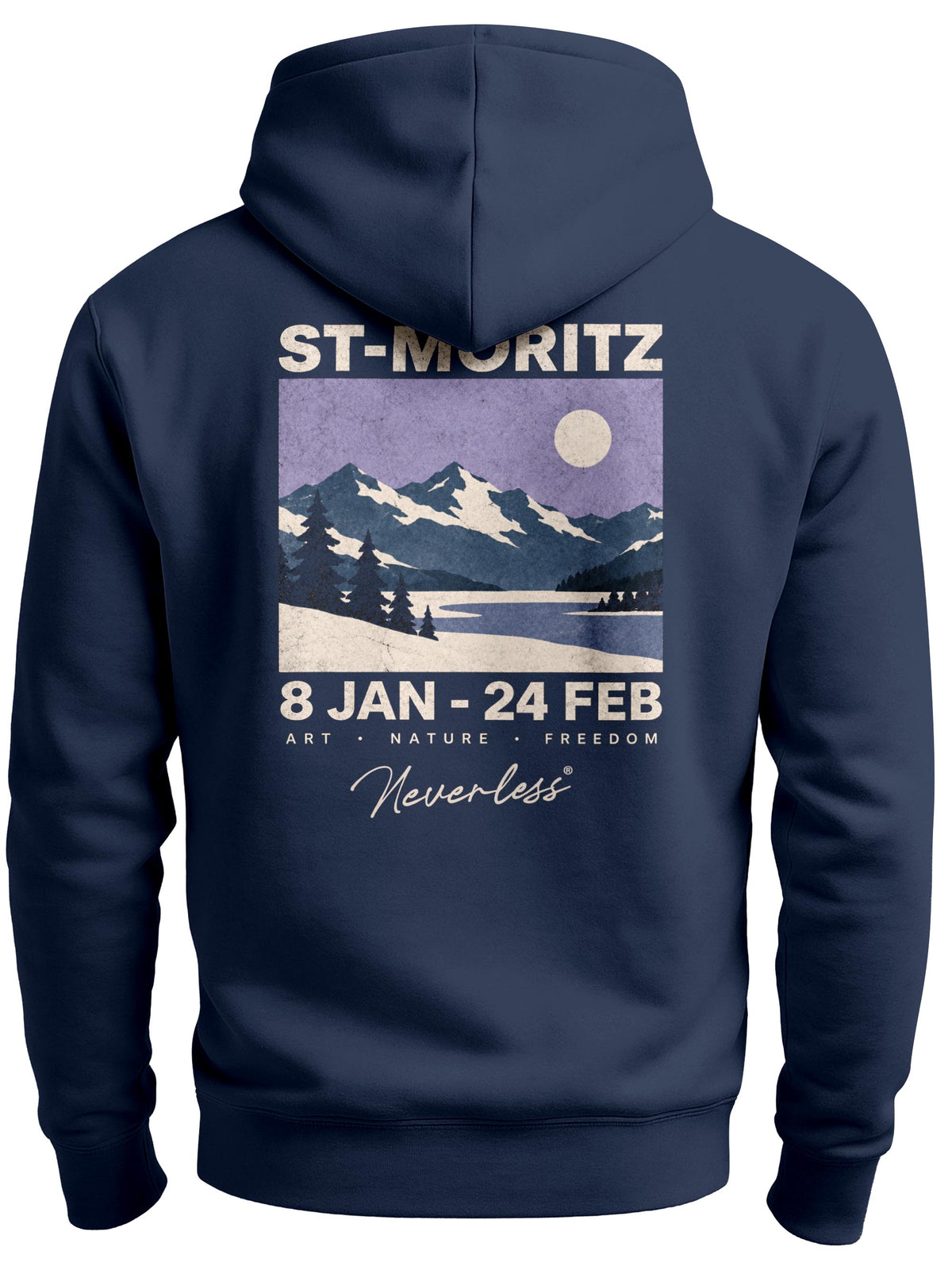 [AI generated] navy slim-fit