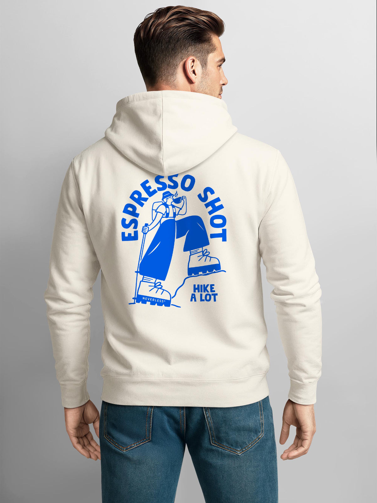 [AI generated] urban grey slim-fit