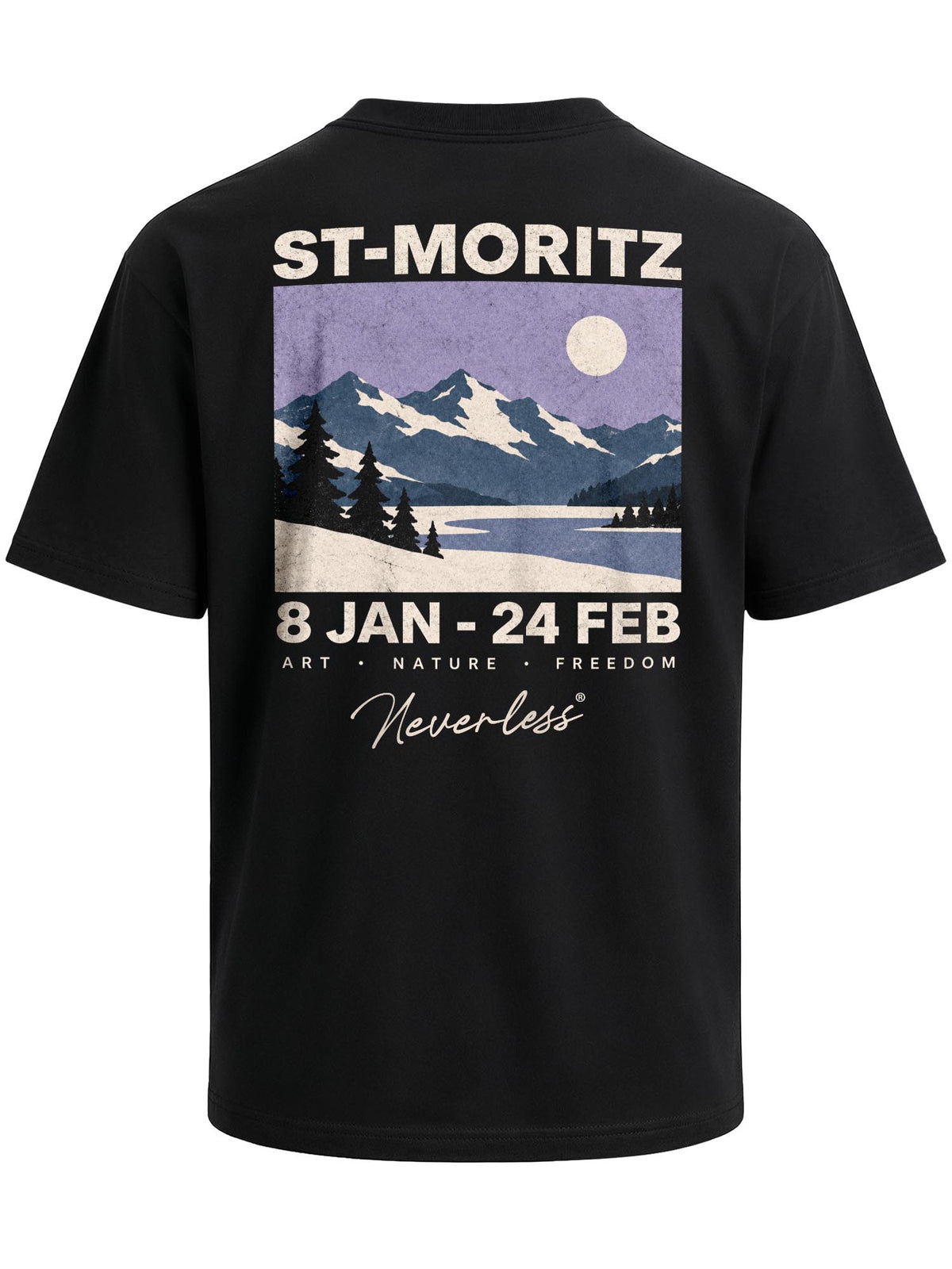 [AI generated] schwarz slim-fit