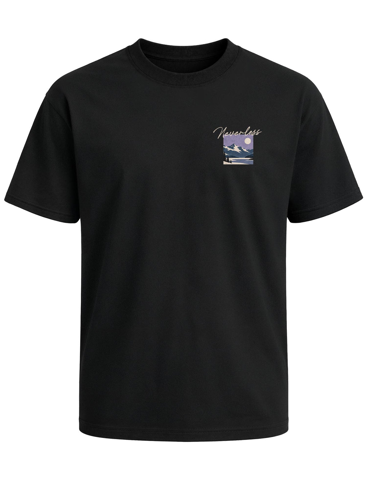 [AI generated] schwarz slim-fit