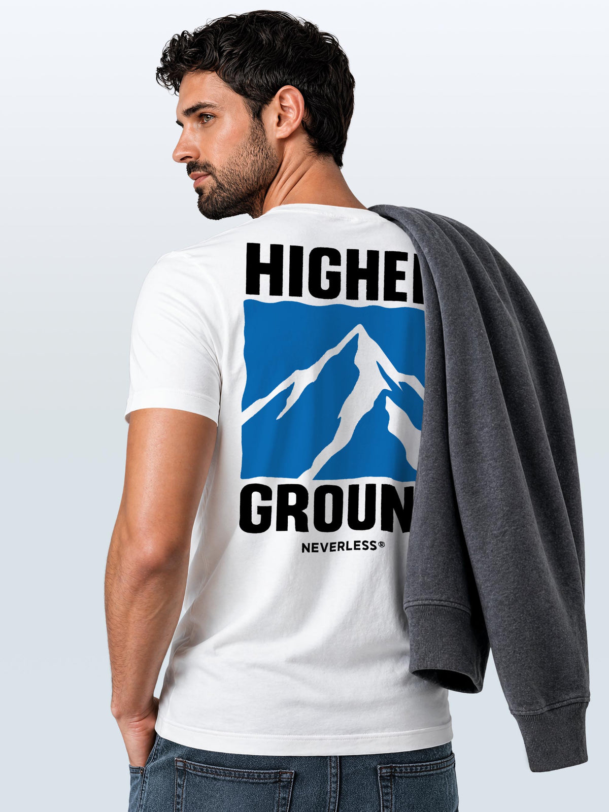 [AI generated] weiß slim fit