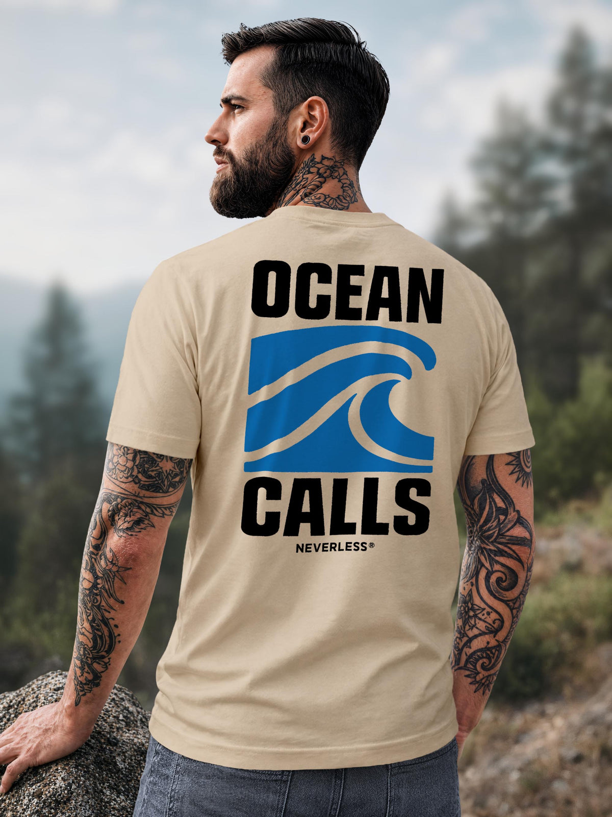 [AI generated] natur slim fit