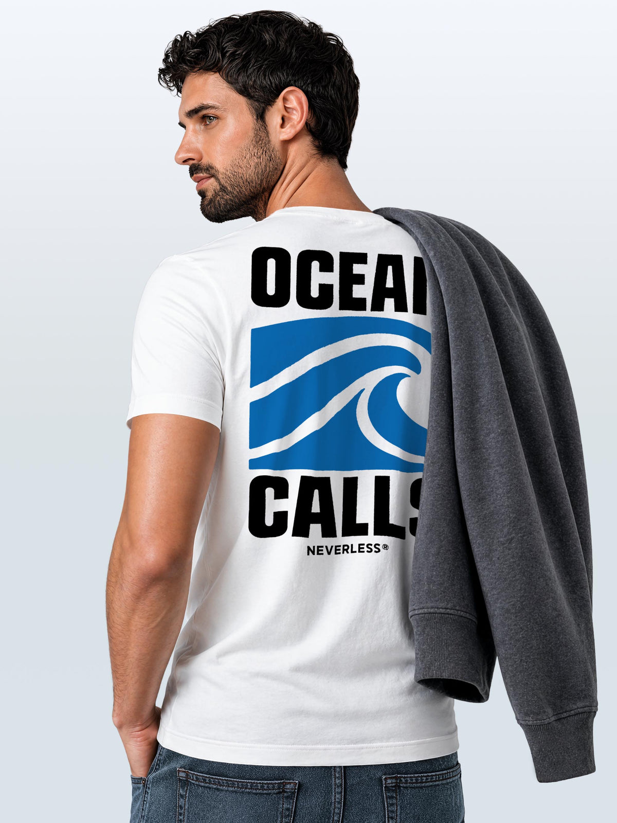 [AI generated] weiß slim fit