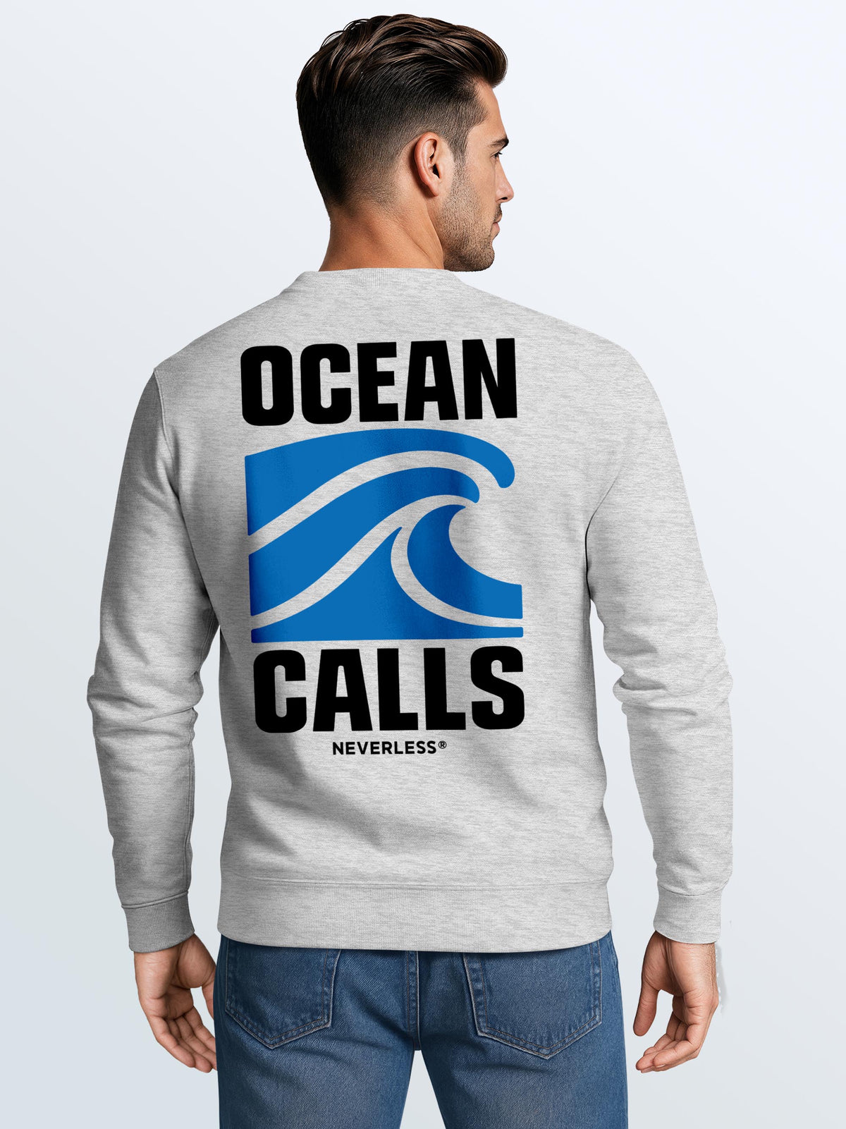 [AI generated] grau slim fit