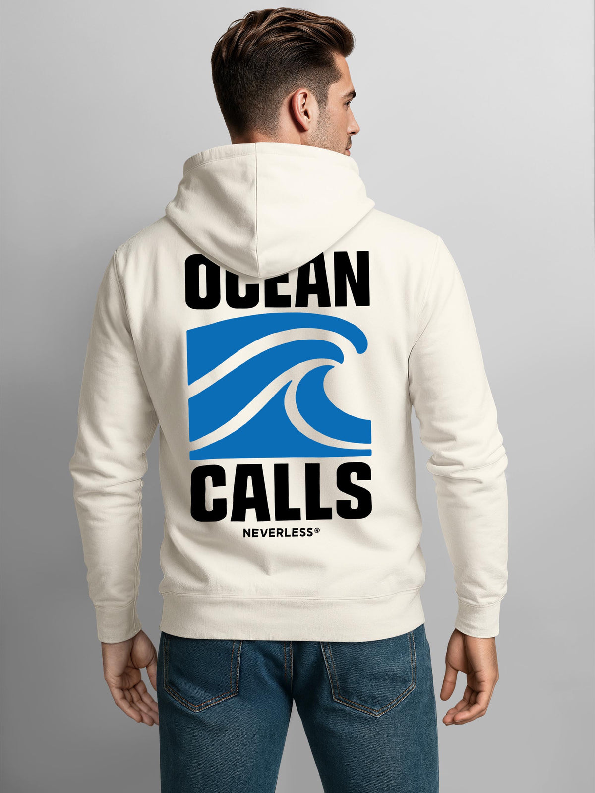 [AI generated] urban grey slim fit