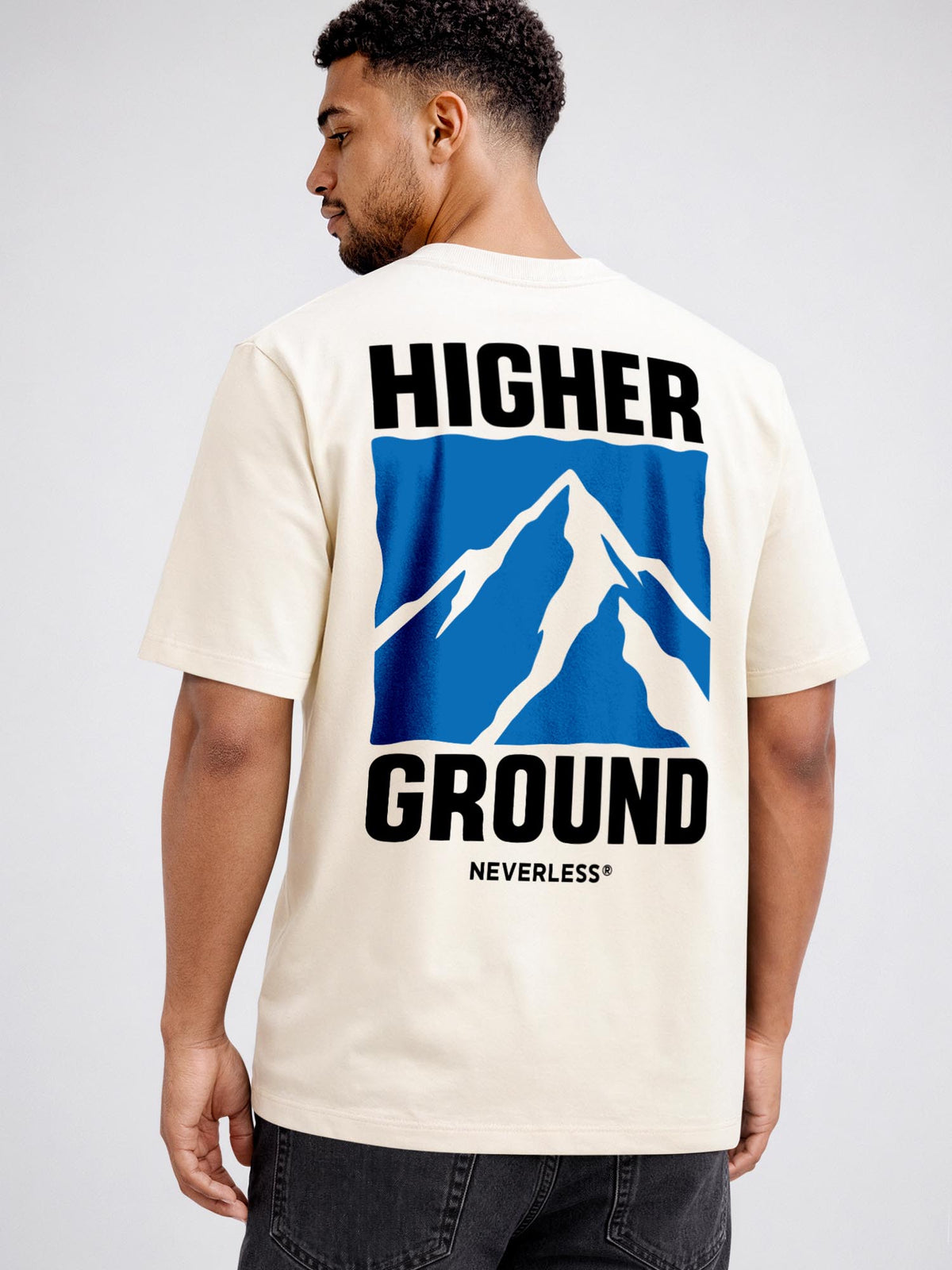 [AI generated] hell-beige relaxed-fit
