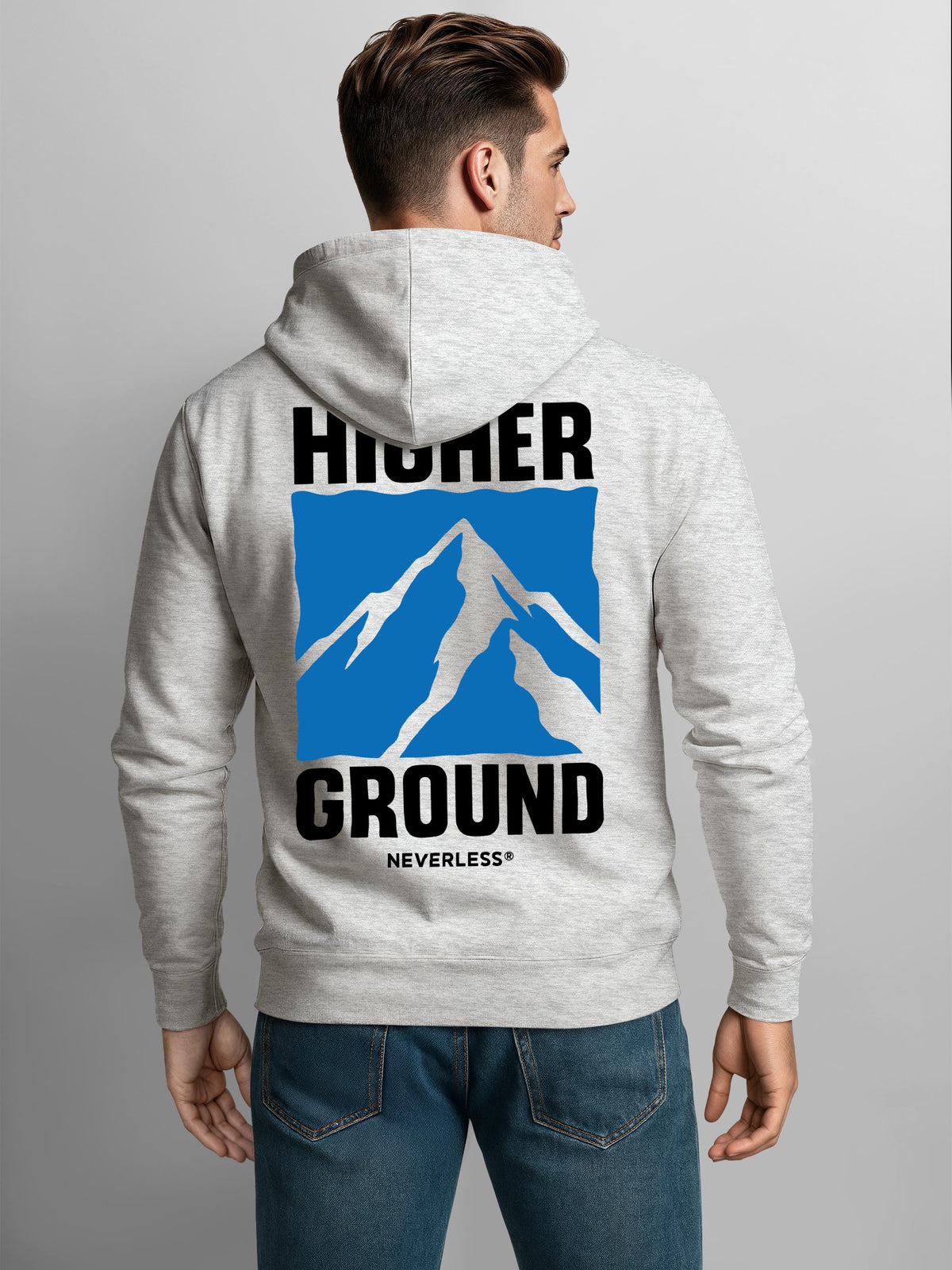 [AI generated] grau slim fit