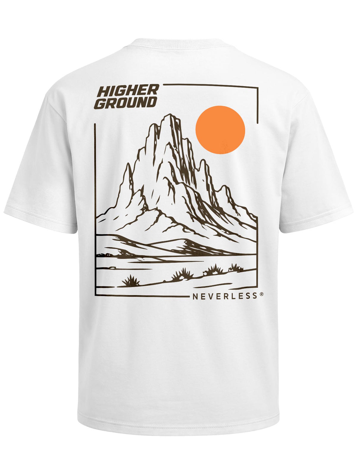 [AI generated] weiß relaxed-fit