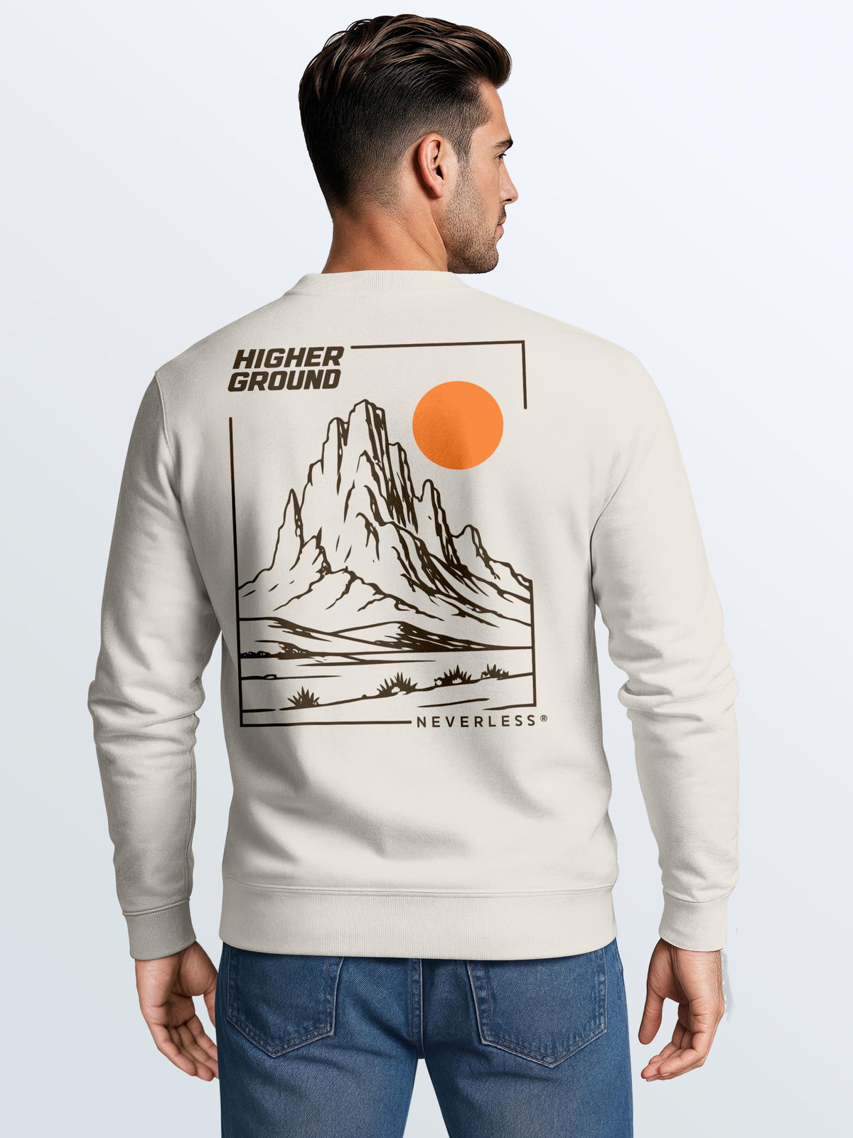 [AI generated] urban grey slim fit