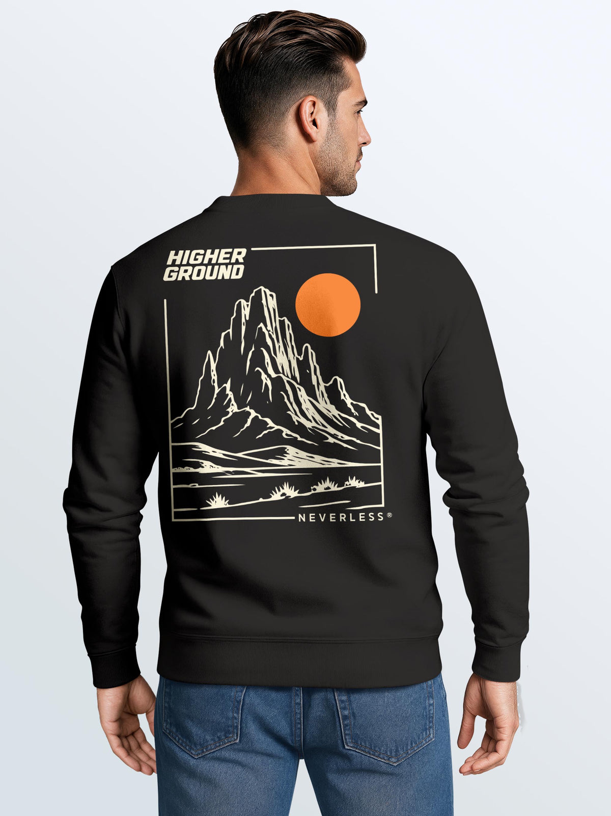 [AI generated] schwarz slim fit