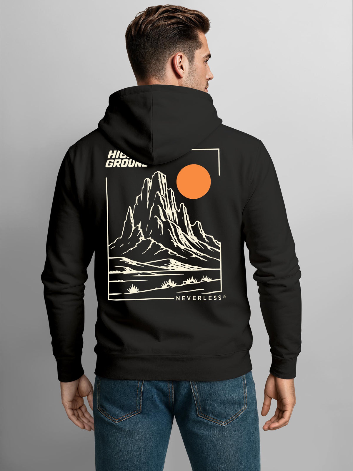 [AI generated] schwarz slim fit