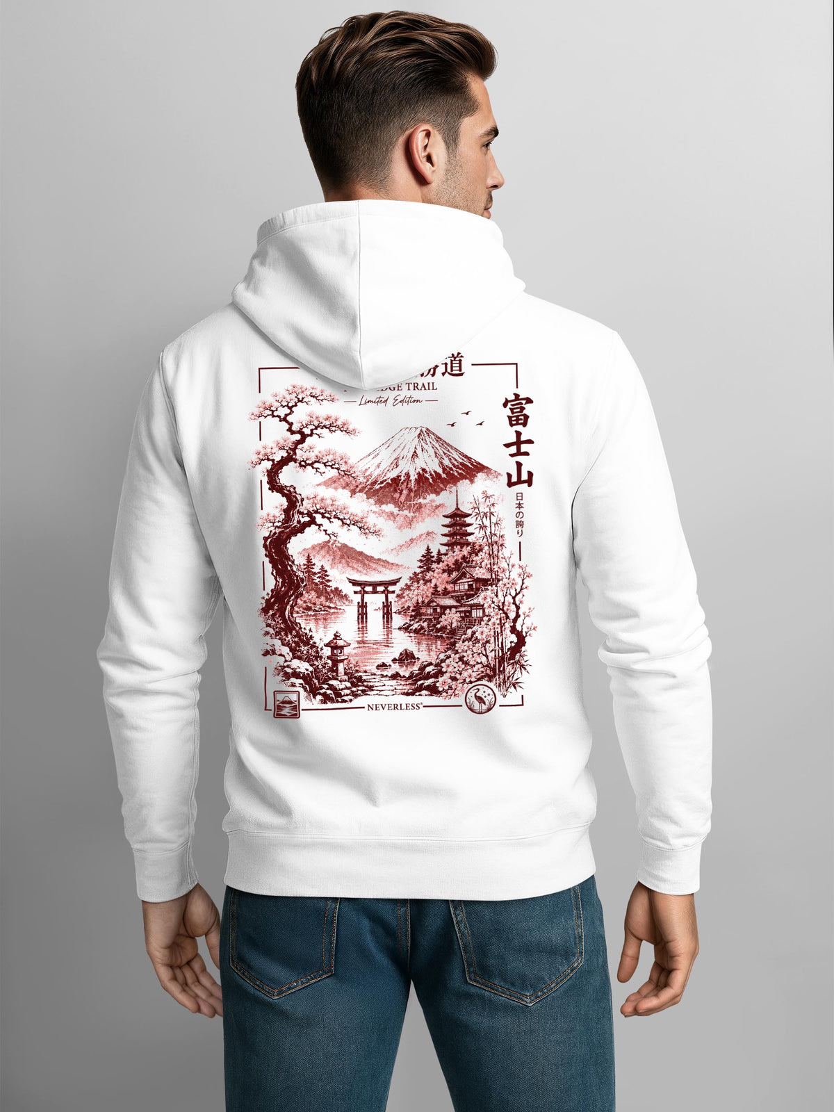 [AI generated] weiß slim-fit
