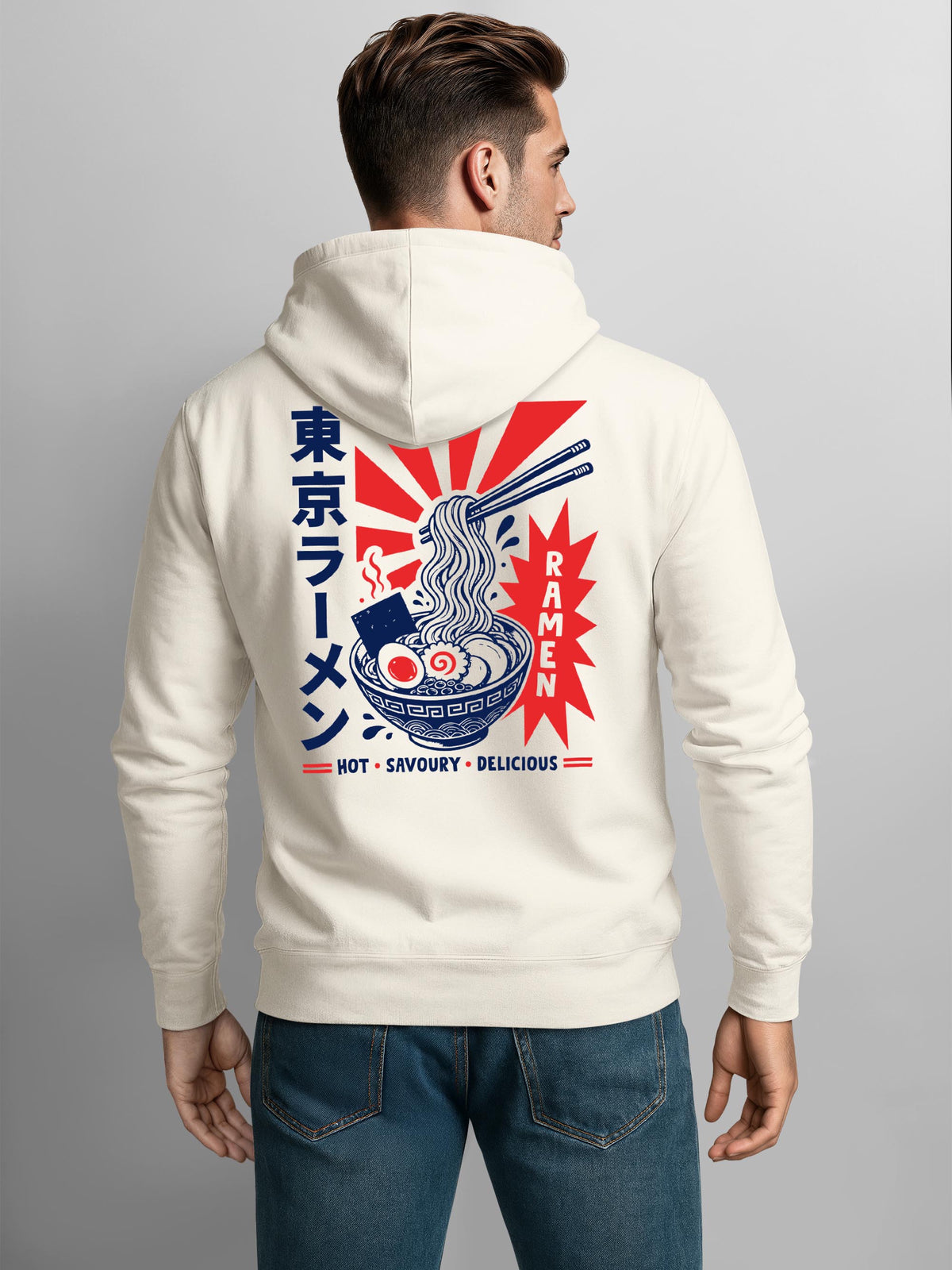 [AI generated] urban grey slim-fit
