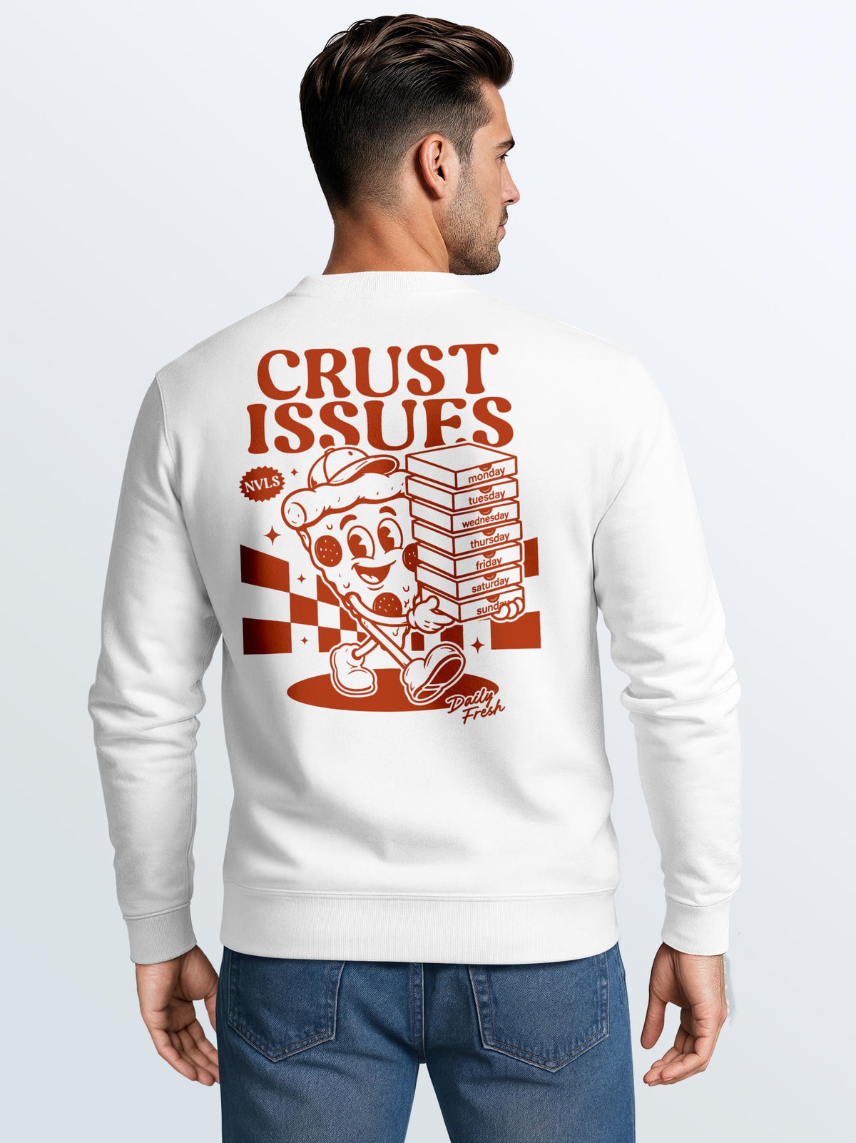 [AI generated] weiß slim fit