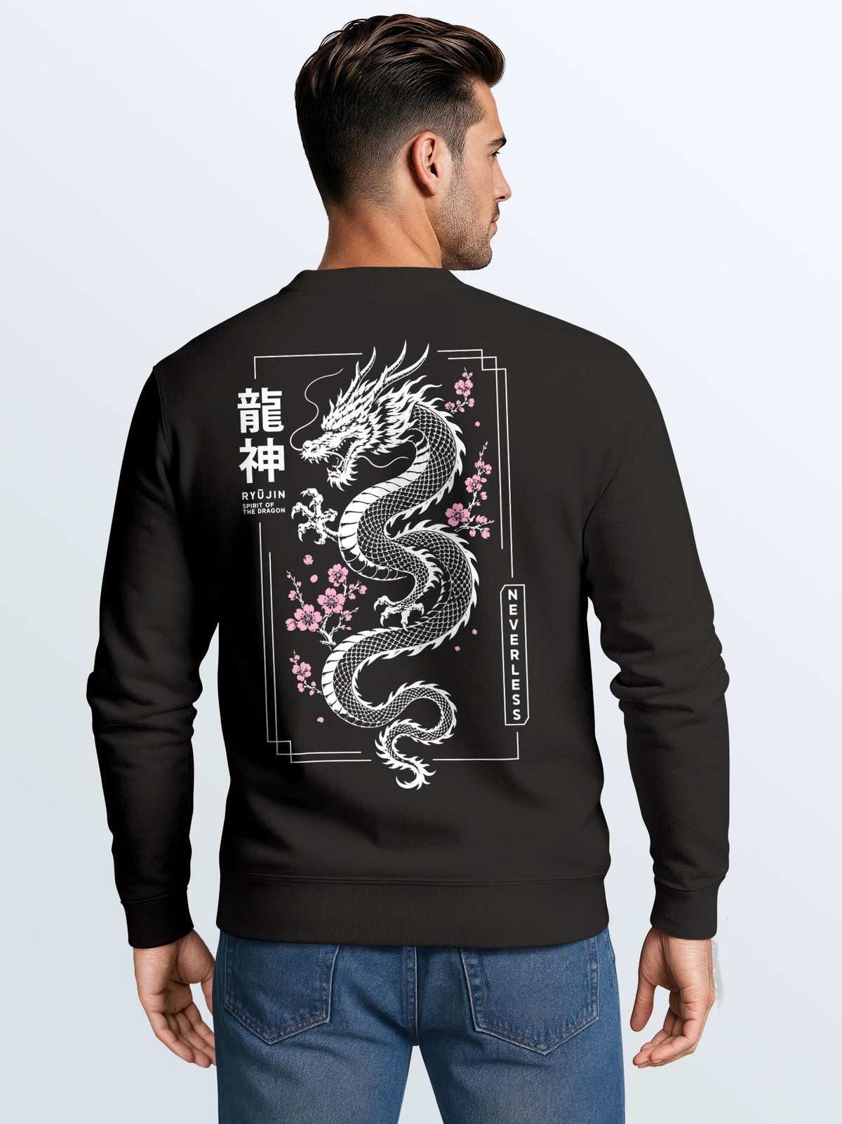 [AI generated] schwarz slim fit