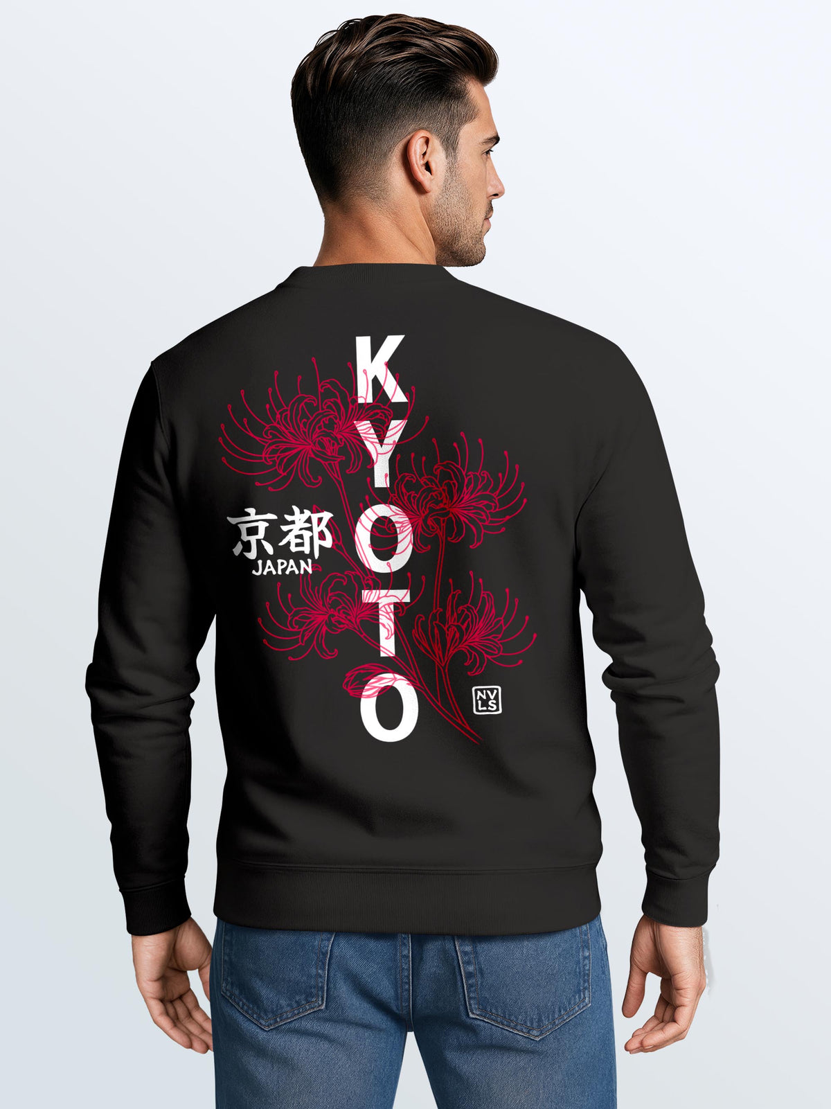 [AI generated] schwarz slim-fit