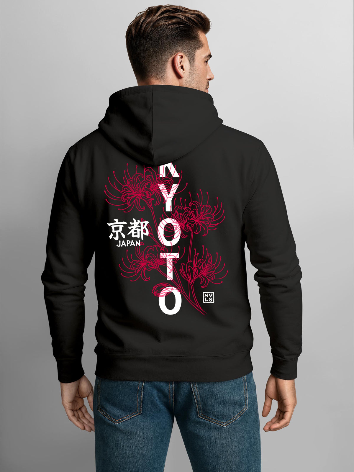 [AI generated] schwarz slim-fit