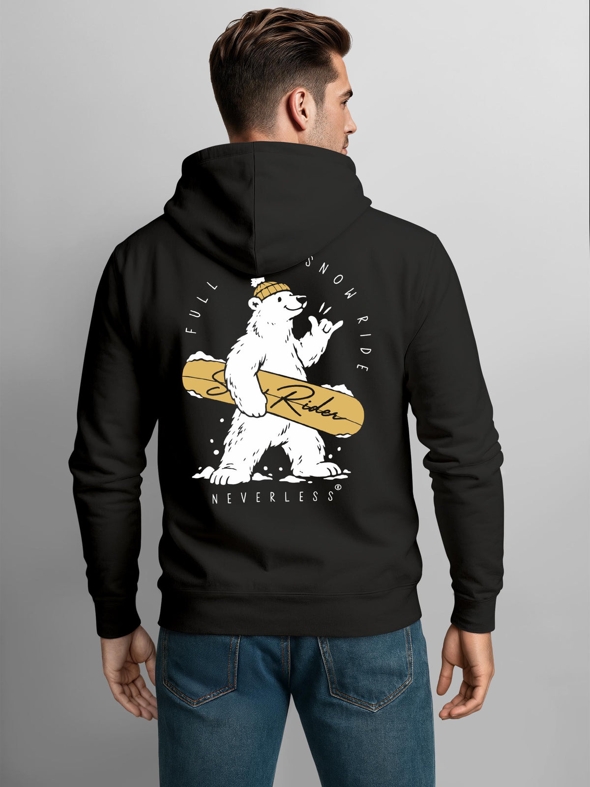 [AI generated] schwarz slim-fit