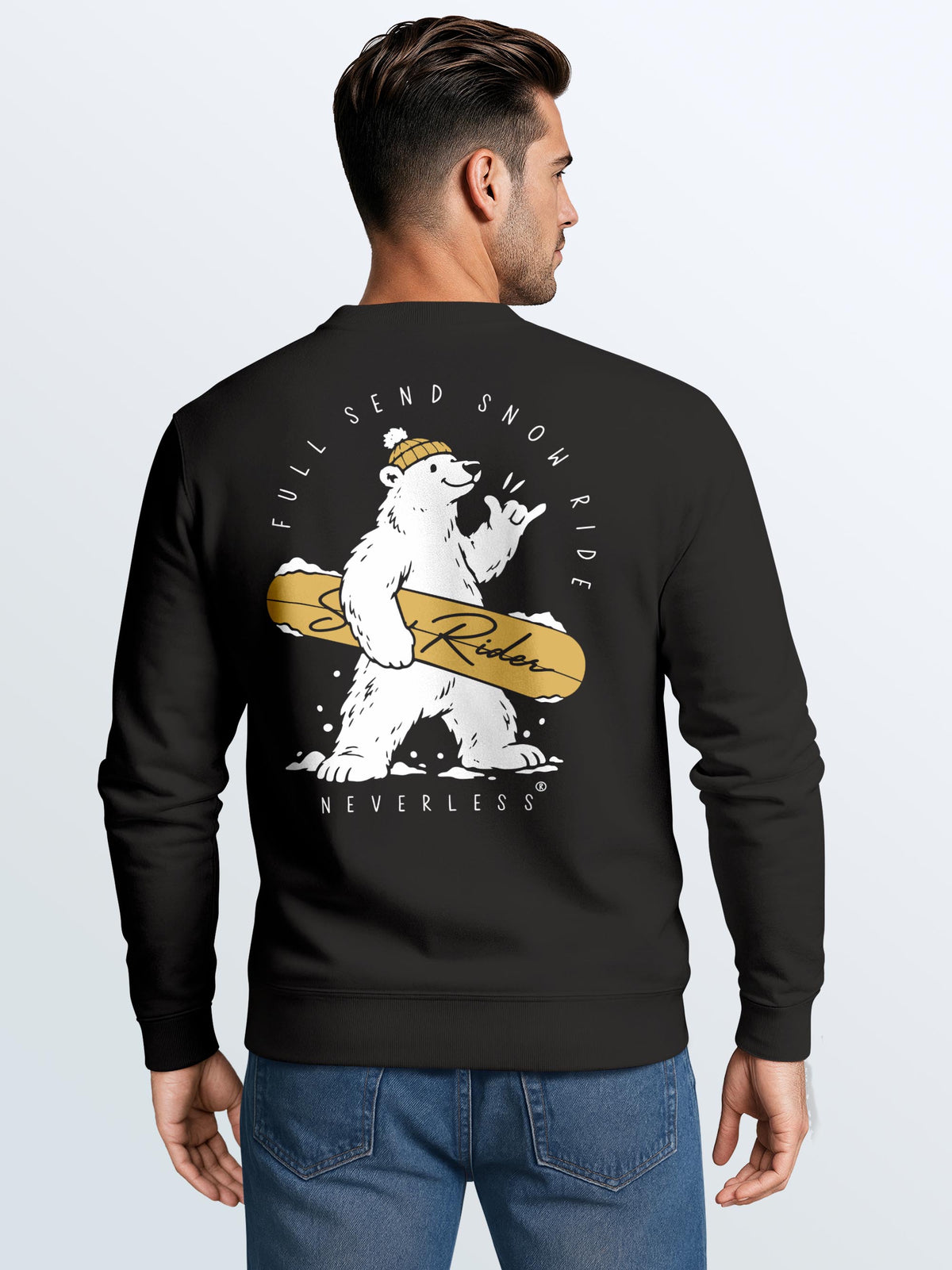 [AI generated] schwarz slim-fit