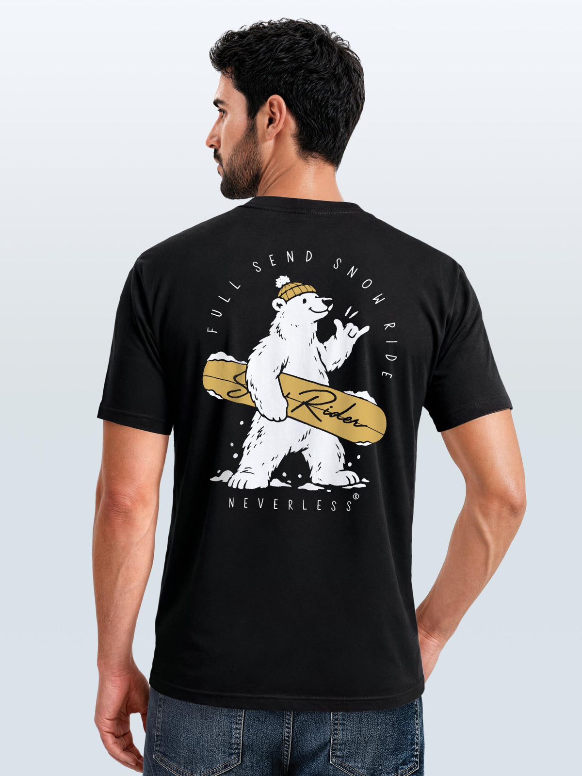 [AI generated] schwarz slim-fit