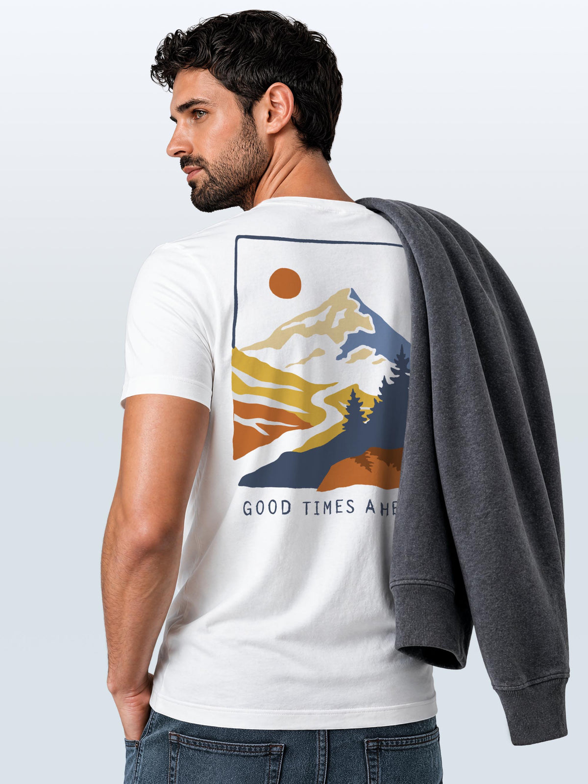 [AI generated] weiß slim fit