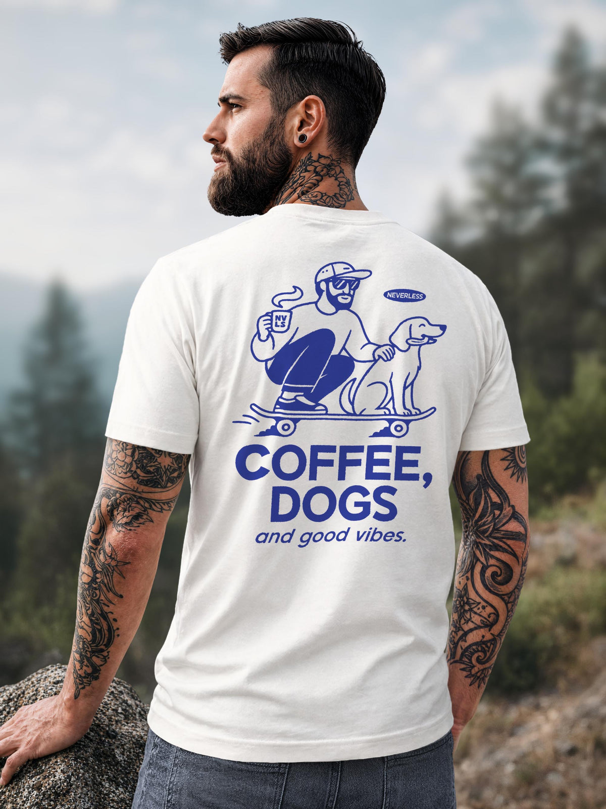 [AI generated] weiß slim fit
