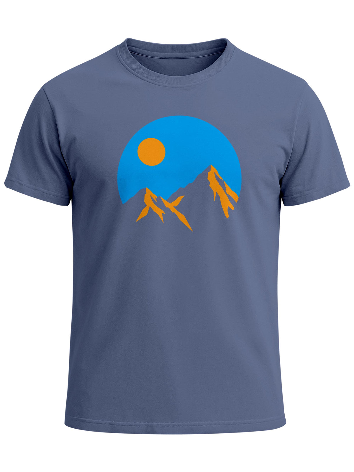 [AI generated] denim blue