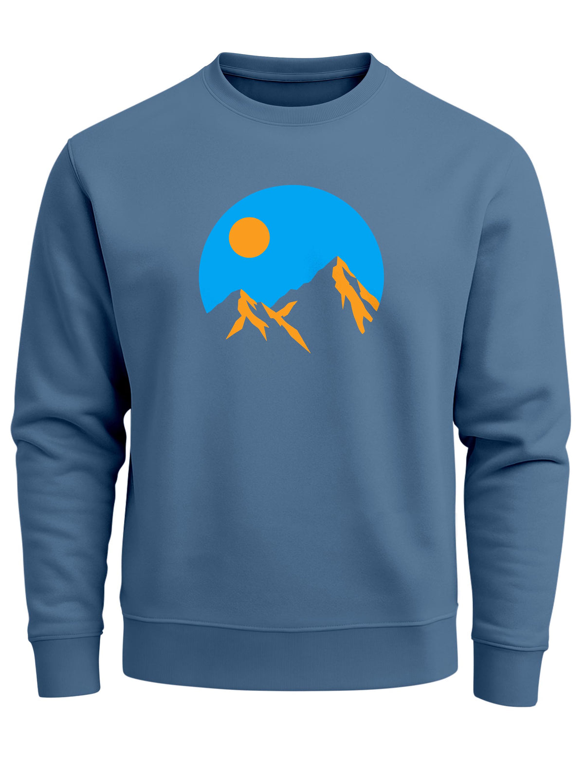 [AI generated] indigo blue