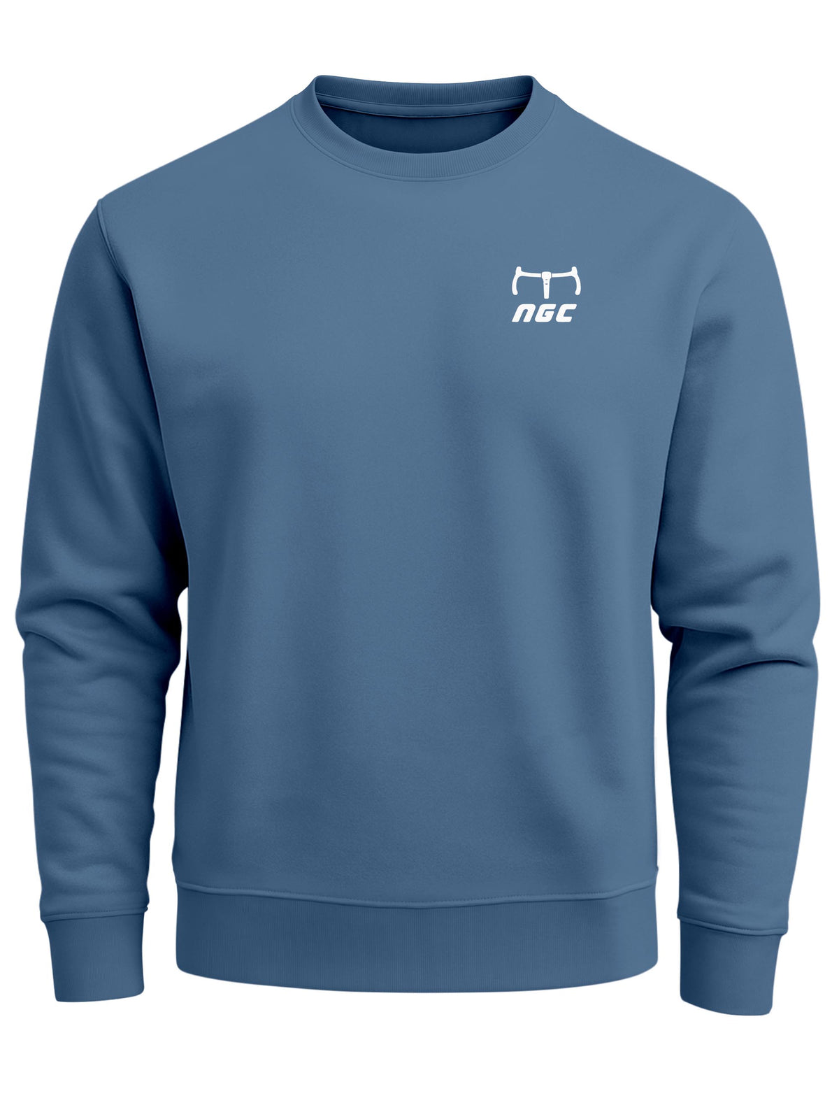 [AI generated] indigo blue slim fit